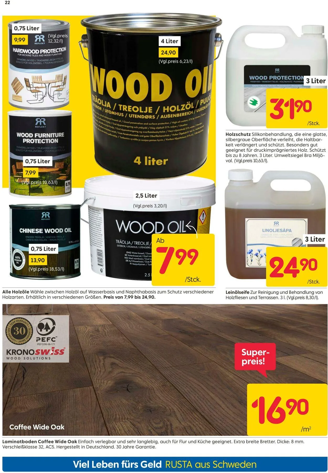 Rusta von 12. Mai bis 26. Mai 2025 - Prospekt seite 22