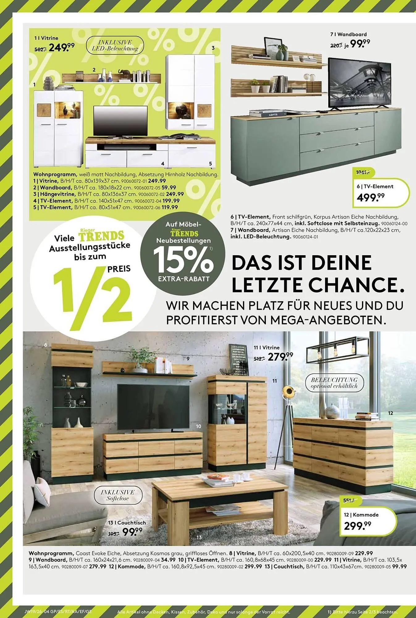 Möbel Rieger Prospekt von 4. Mai bis 10. Mai 2026 - Prospekt seite 4