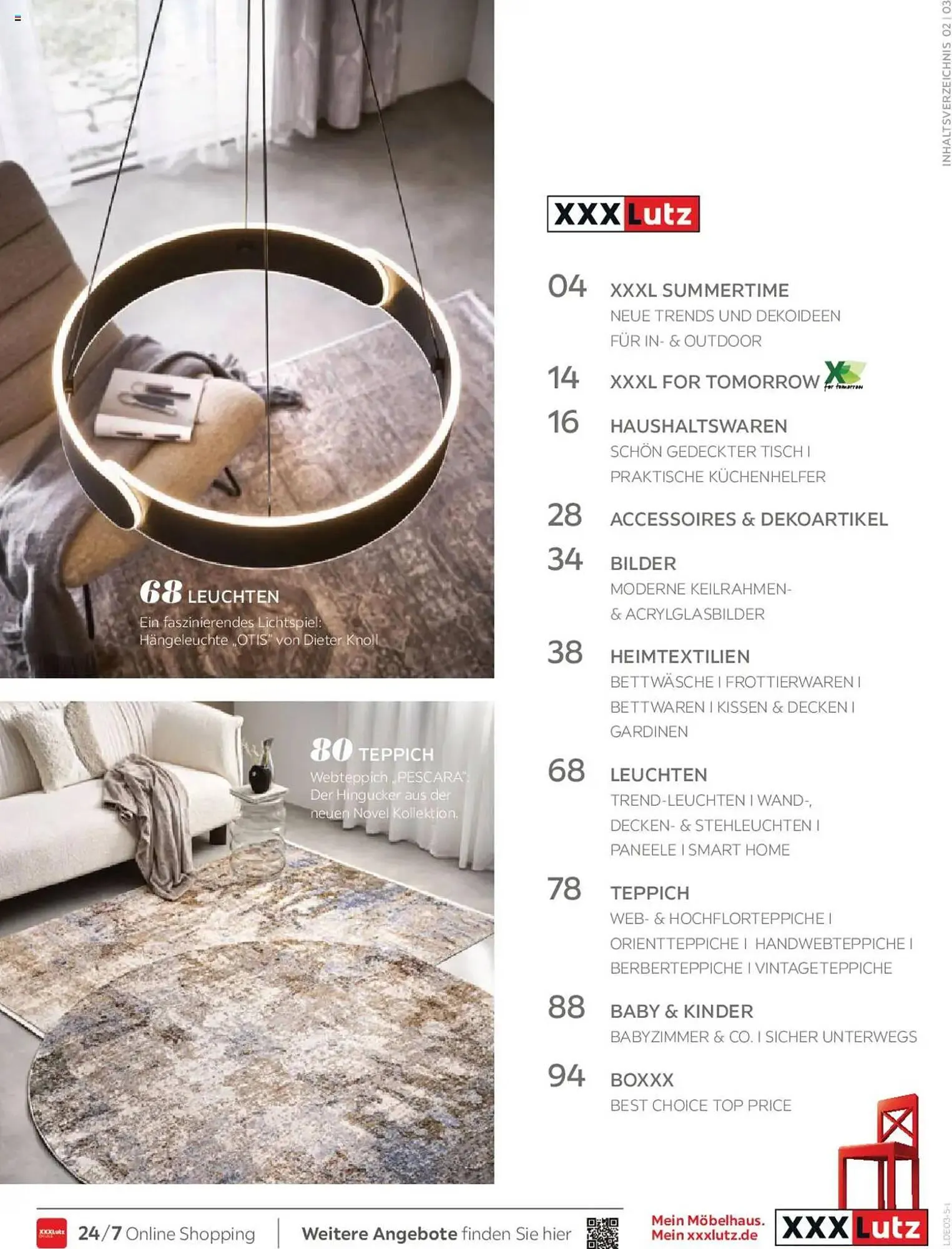 XXXLutz Prospekt von 1. März bis 30. Juni 2025 - Prospekt seite 3