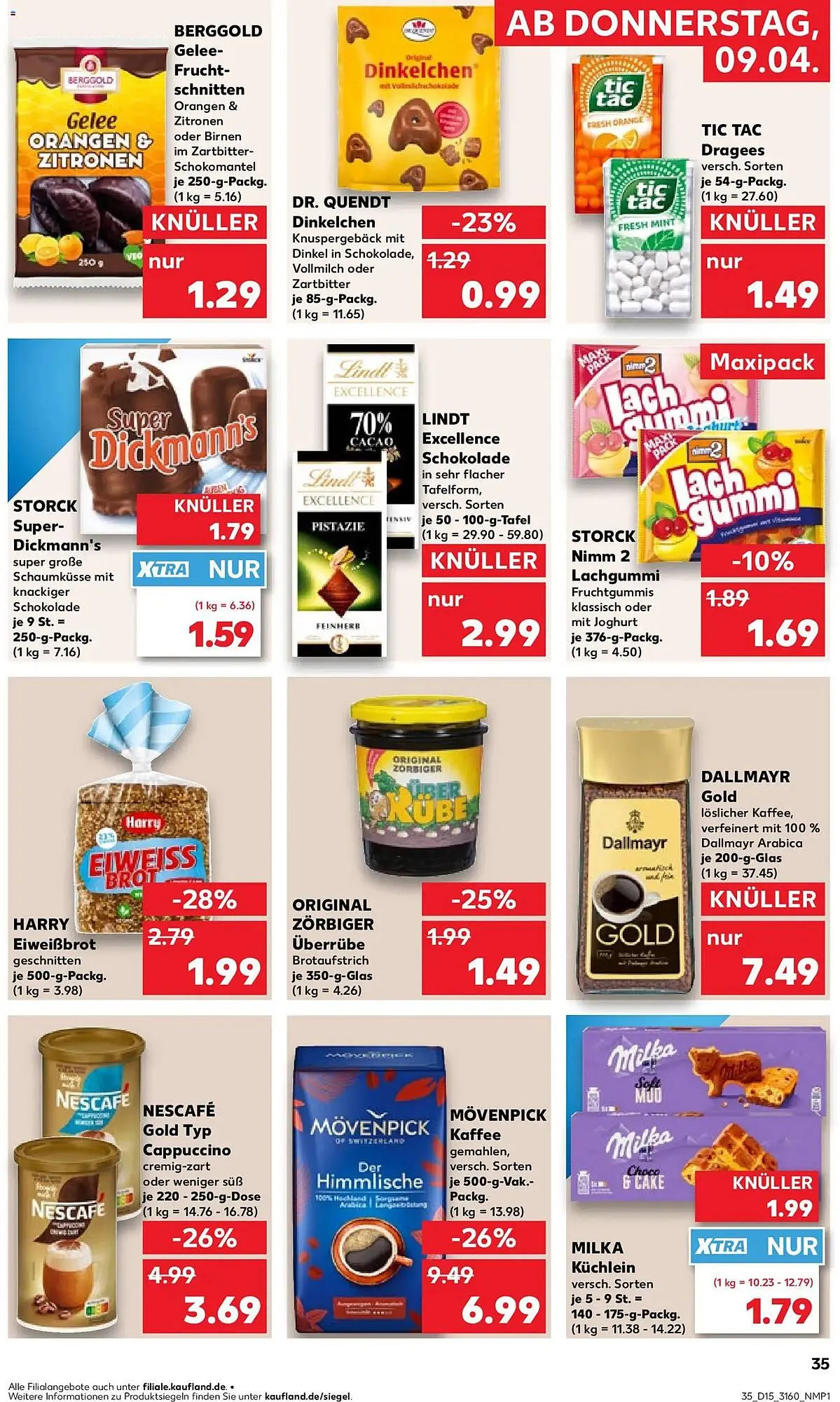 Kaufland Prospekt von 9. April bis 15. April 2026 - Prospekt seite 35