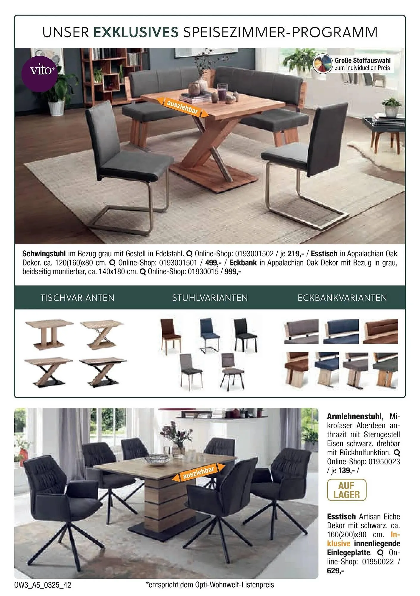 Opti Wohnwelt Prospekt von 27. Februar bis 23. März 2025 - Prospekt seite 42