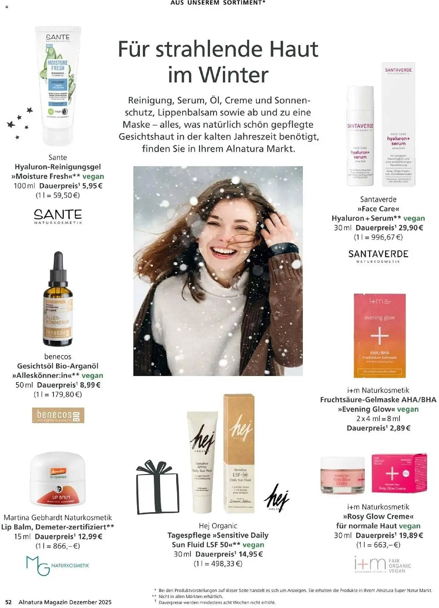 Alnatura Prospekt von 1. Dezember bis 31. Dezember 2025 - Prospekt seite 52