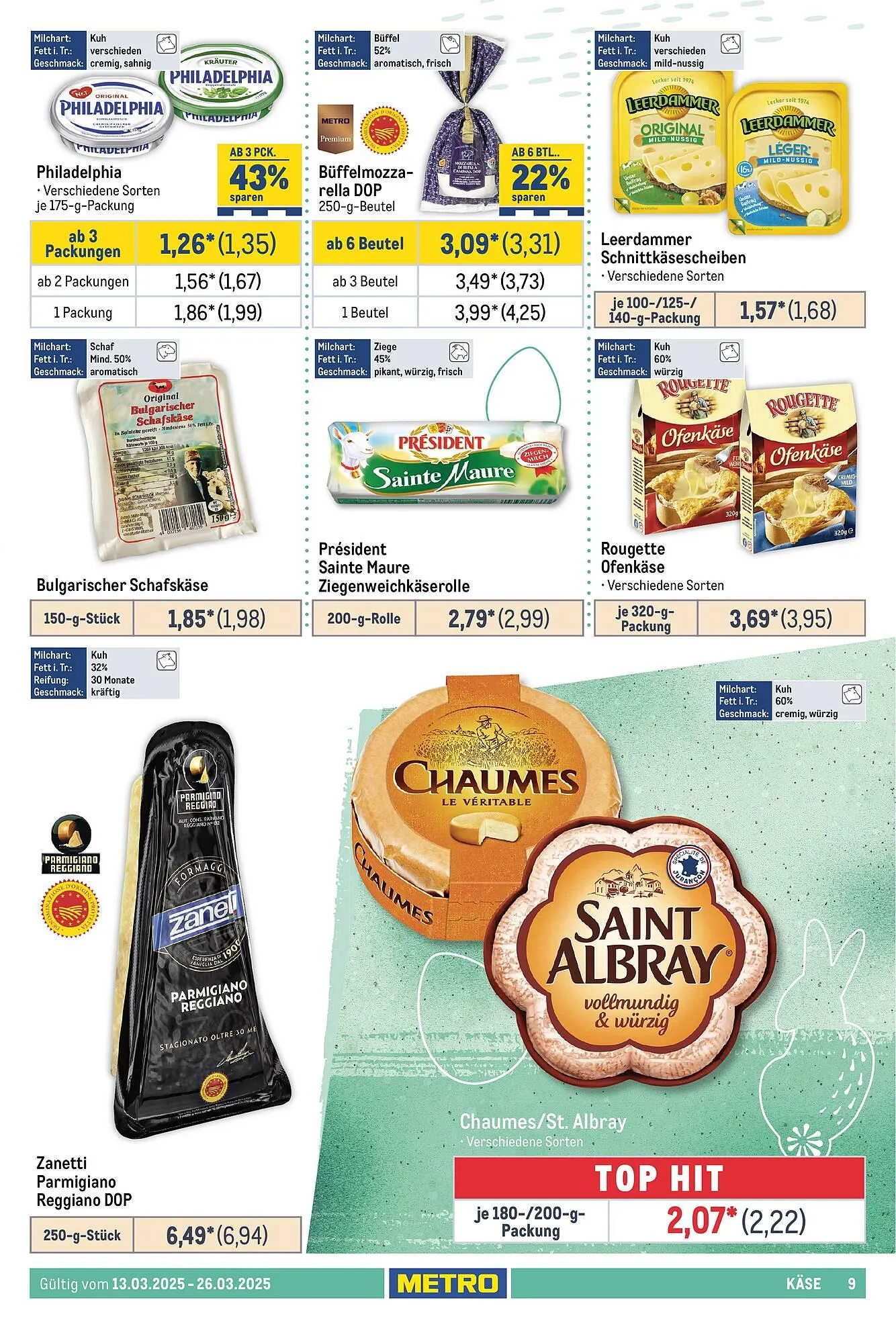 METRO Prospekt von 13. März bis 26. März 2025 - Prospekt seite 9