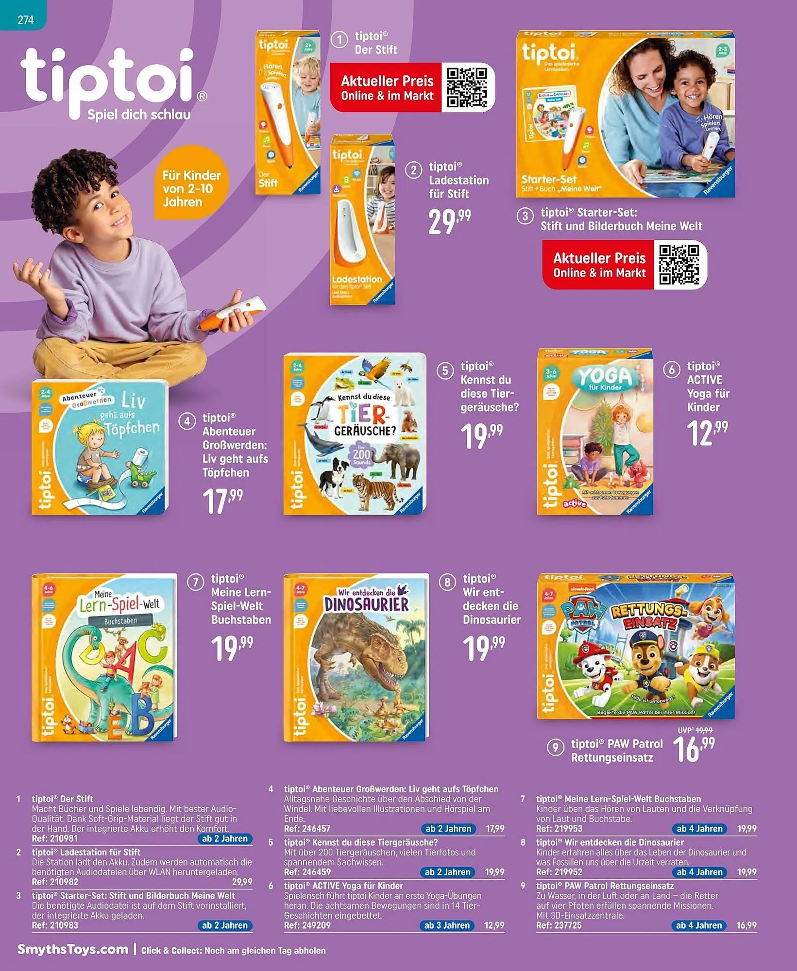 Smyths Toys Prospekt von 28. Oktober bis 14. Dezember 2025 - Prospekt seite 274