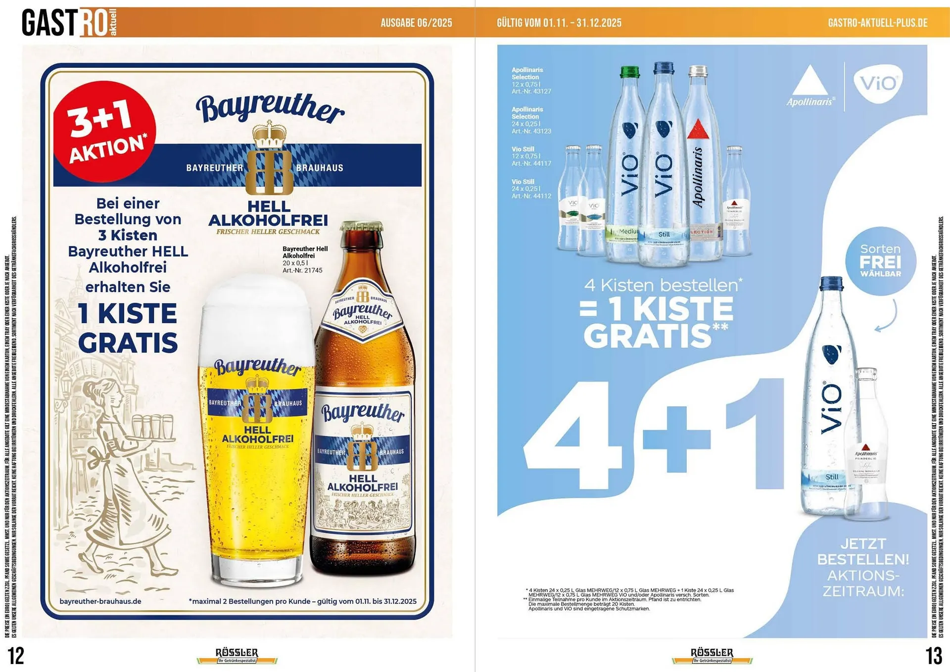 Getränke Rössler Prospekt von 1. November bis 30. November 2025 - Prospekt seite 7
