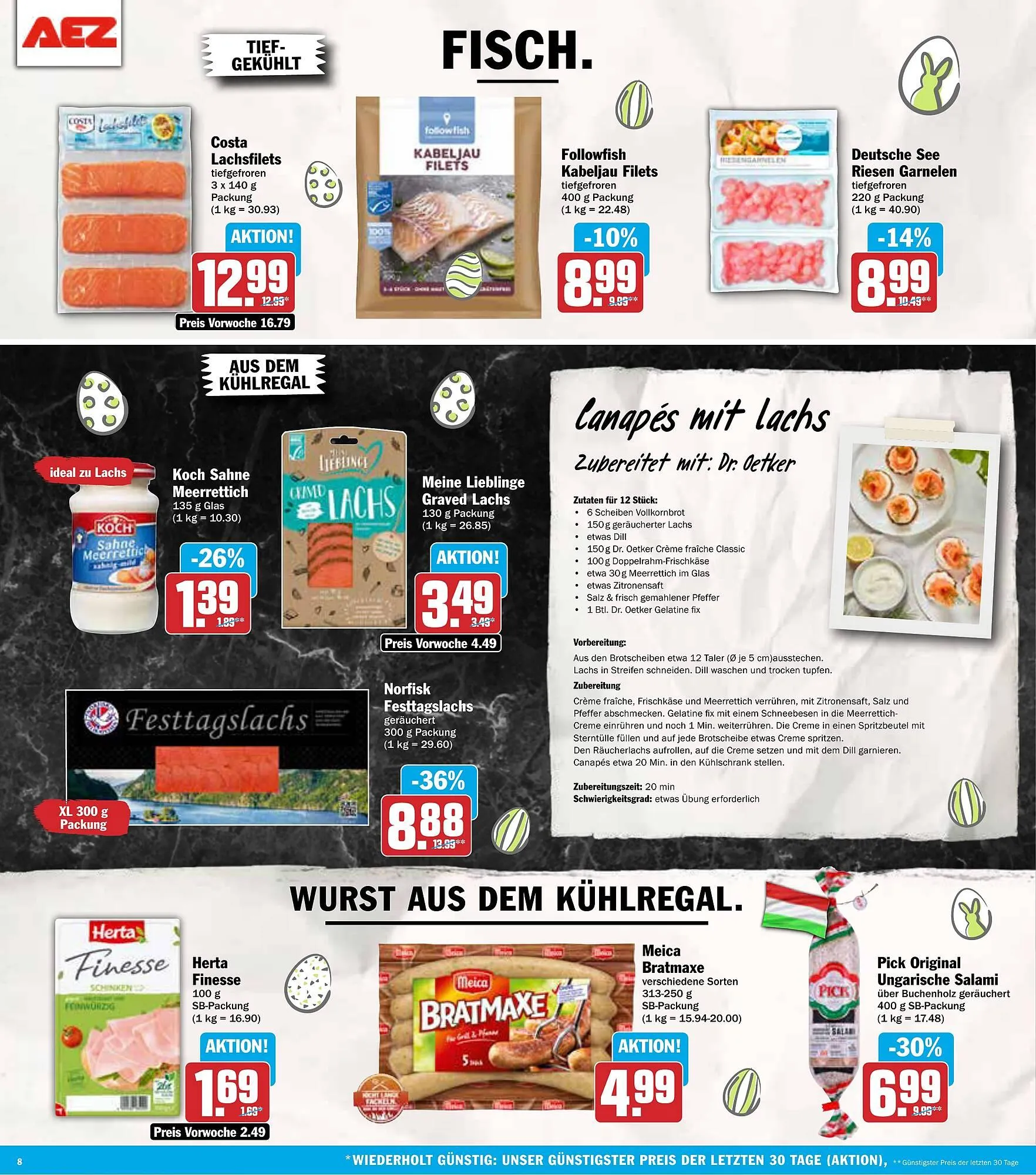 AEZ Prospekt von 14. April bis 19. April 2025 - Prospekt seite 8