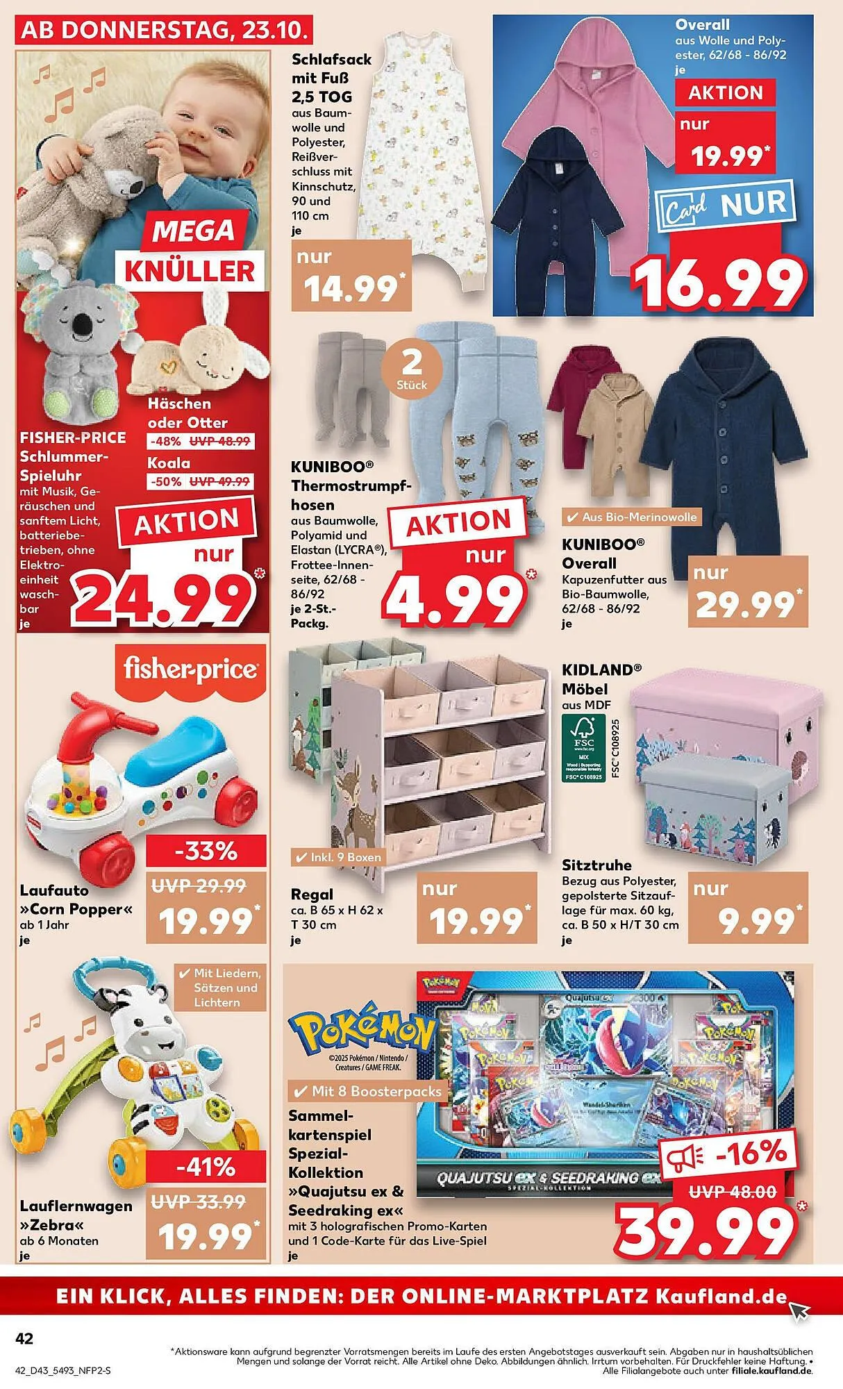 Kaufland Prospekt von 26. Oktober bis 29. Oktober 2025 - Prospekt seite 42