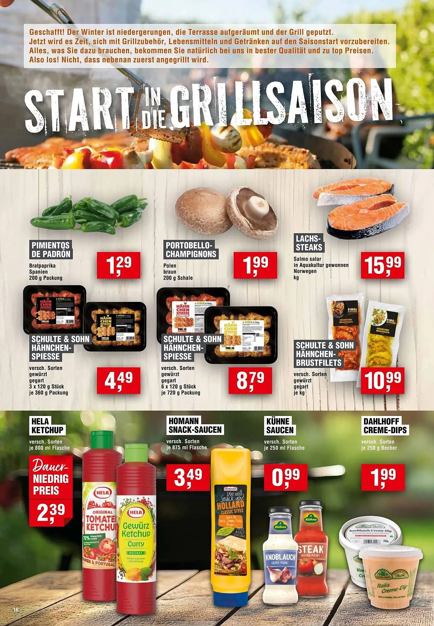 Handelshof Prospekt von 3. April bis 9. April 2025 - Prospekt seite 16