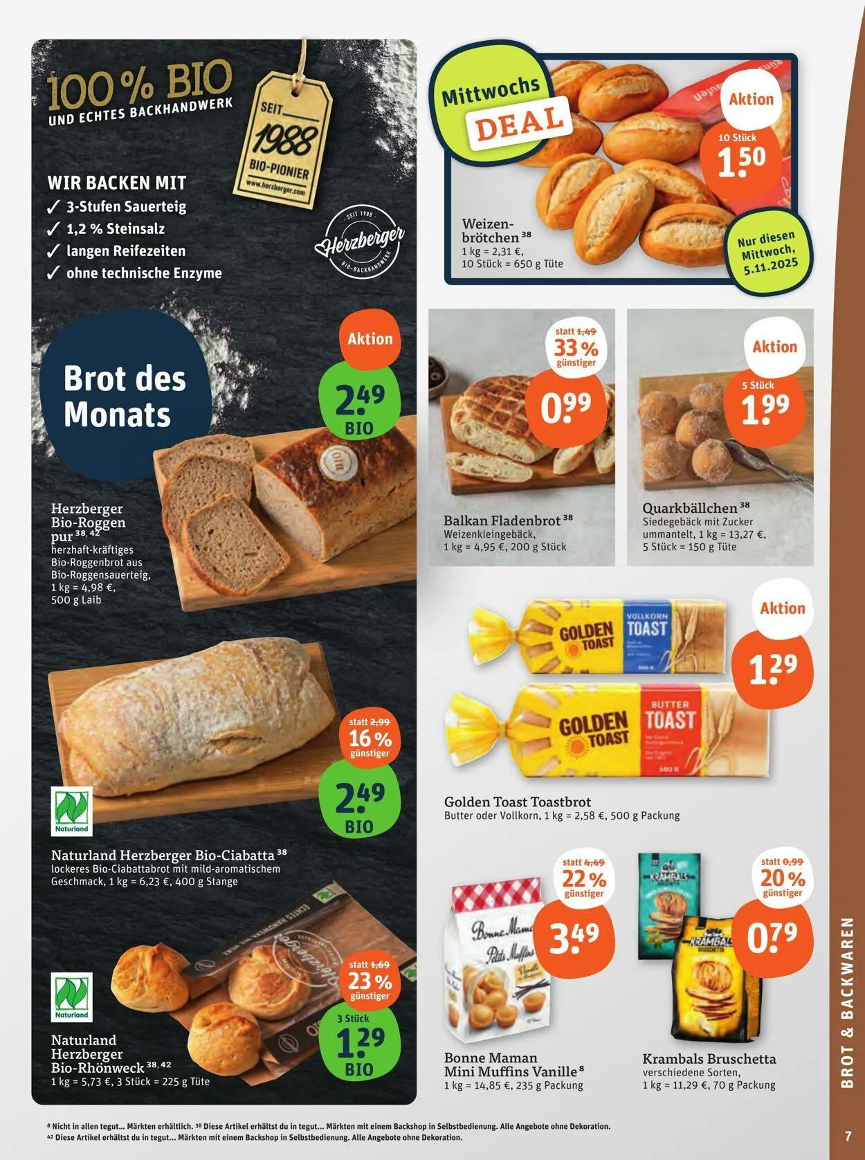 Tegut Aktueller Prospekt von 27. Oktober bis 2. November 2025 - Prospekt seite 9