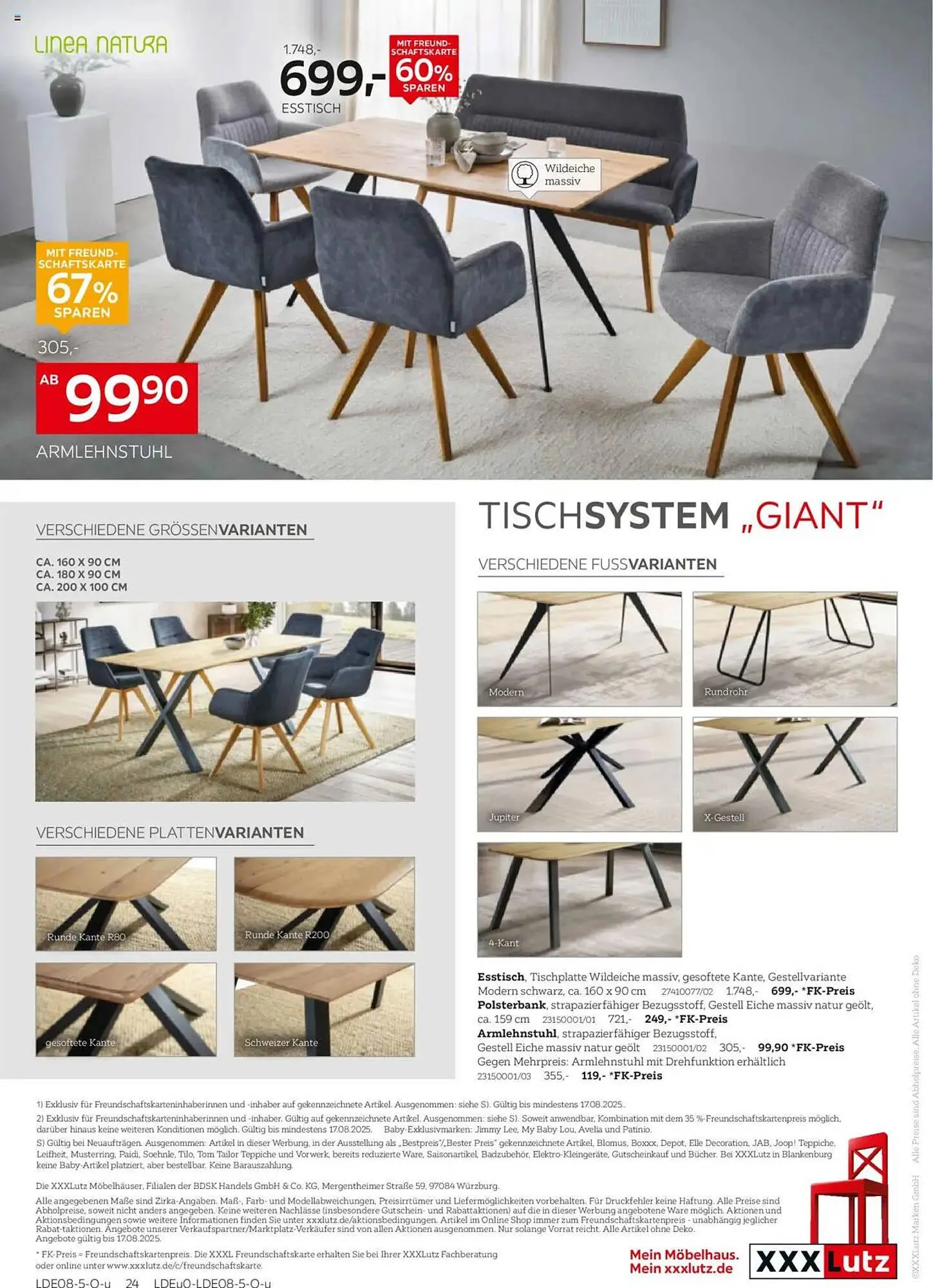 XXXLutz Prospekt von 4. August bis 17. August 2025 - Prospekt seite 24