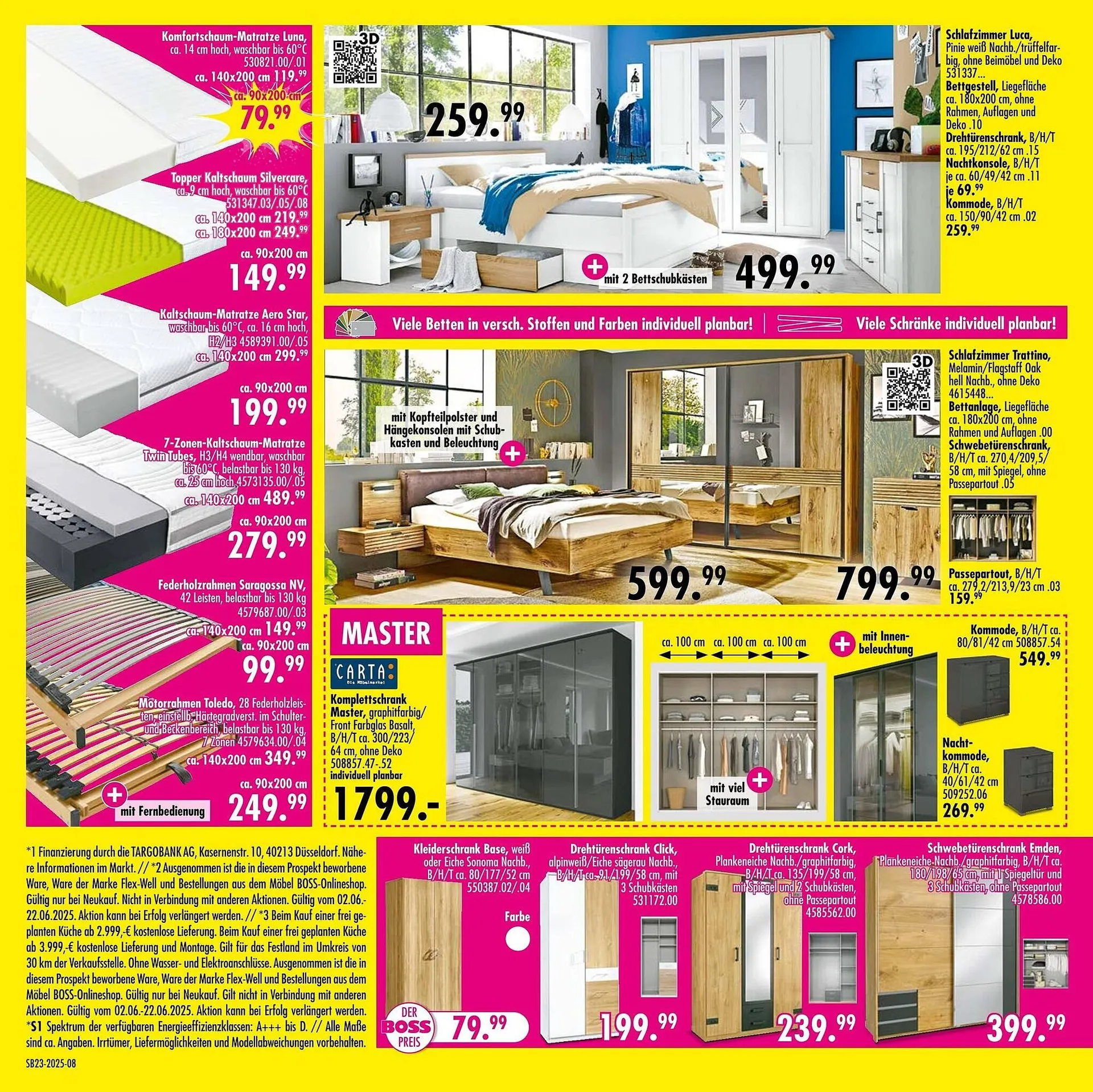 Möbel Boss Prospekt von 2. Juni bis 22. Juni 2025 - Prospekt seite 8