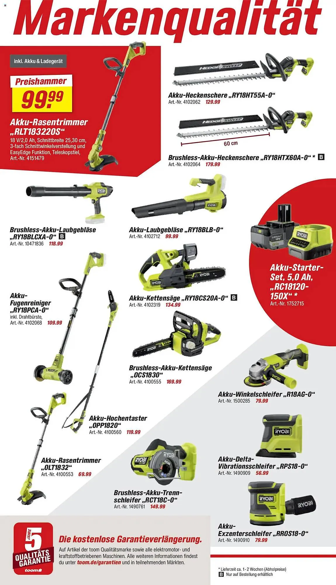 Toom Baumarkt Prospekt von 28. Februar bis 6. März 2026 - Prospekt seite 6