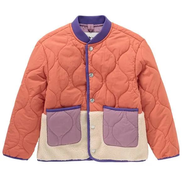Kinder Jacke mit Flächenteiler