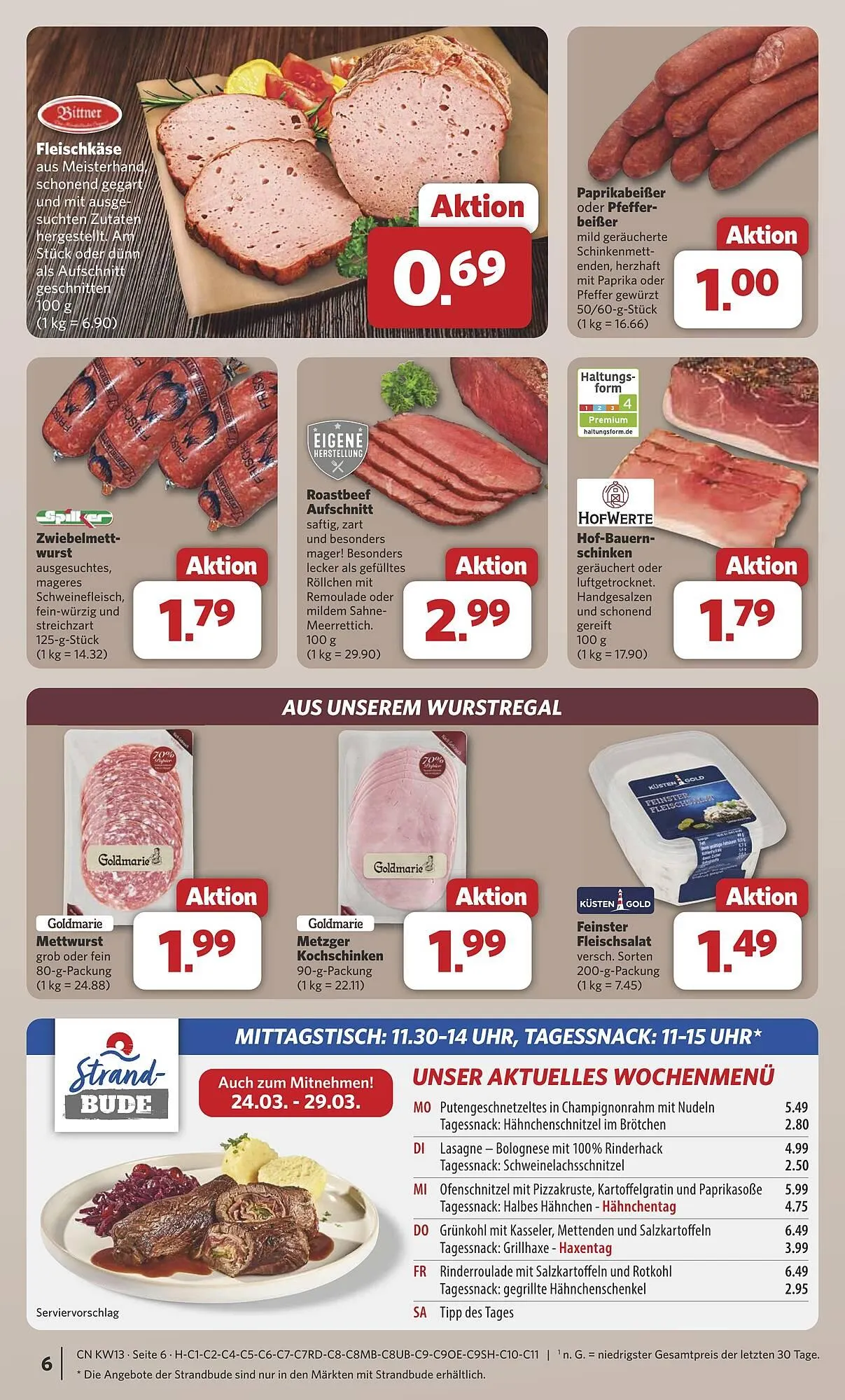 Combi Prospekt von 24. März bis 29. März 2025 - Prospekt seite 6