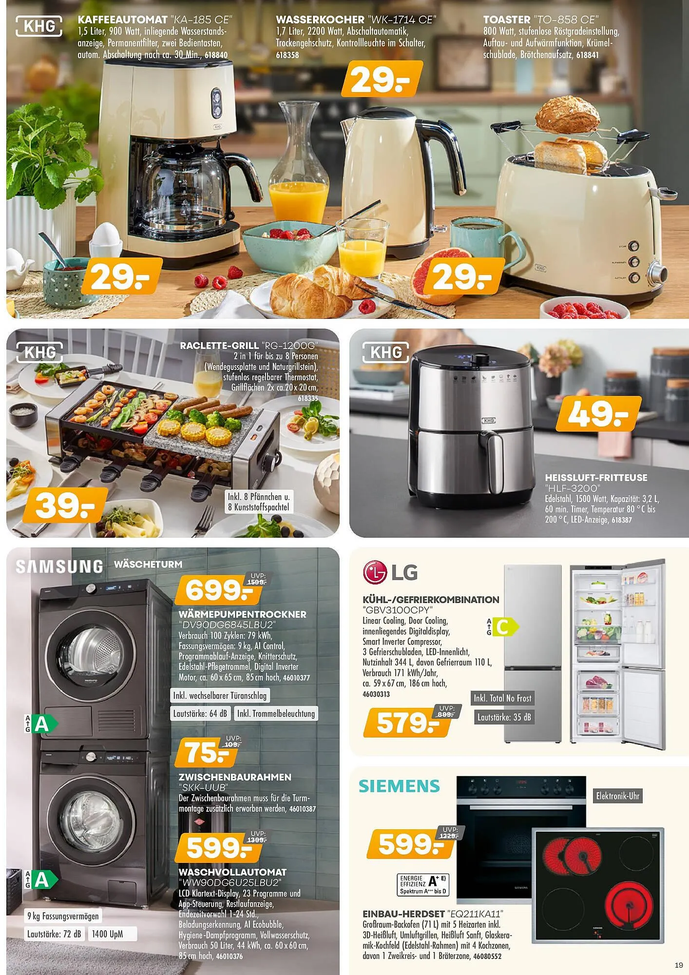 Möbel Kraft Prospekt von 7. Oktober bis 4. November 2025 - Prospekt seite 19