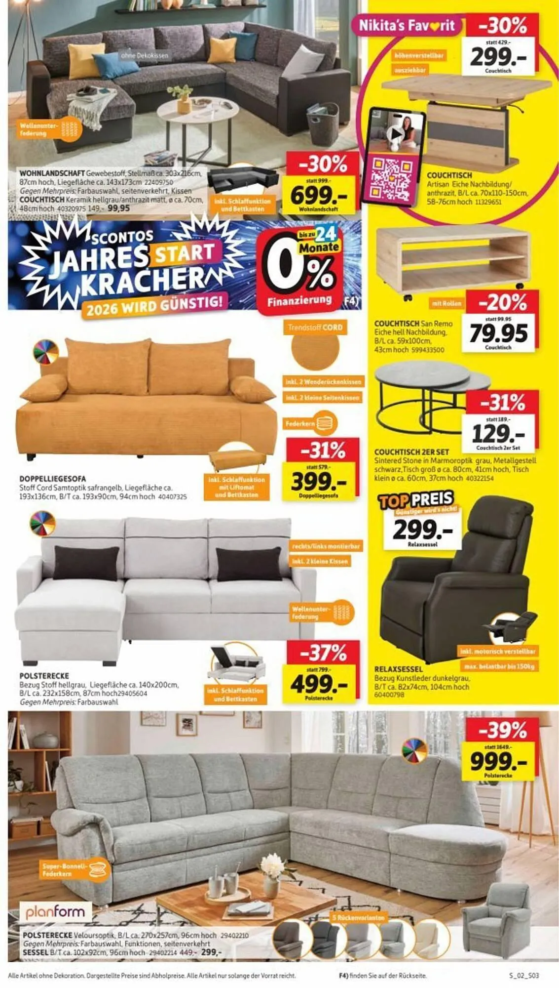 SCONTO Prospekt von 12. Januar bis 1. Februar 2026 - Prospekt seite 3