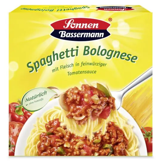Sonnen Bassermann Spaghetti Bolognese Menü 375G