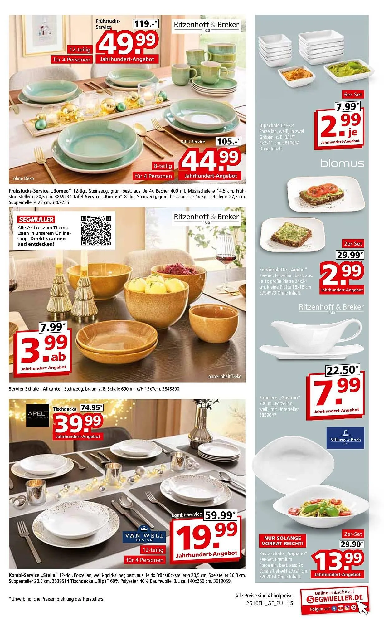 Segmüller Prospekt von 18. Oktober bis 9. November 2025 - Prospekt seite 23