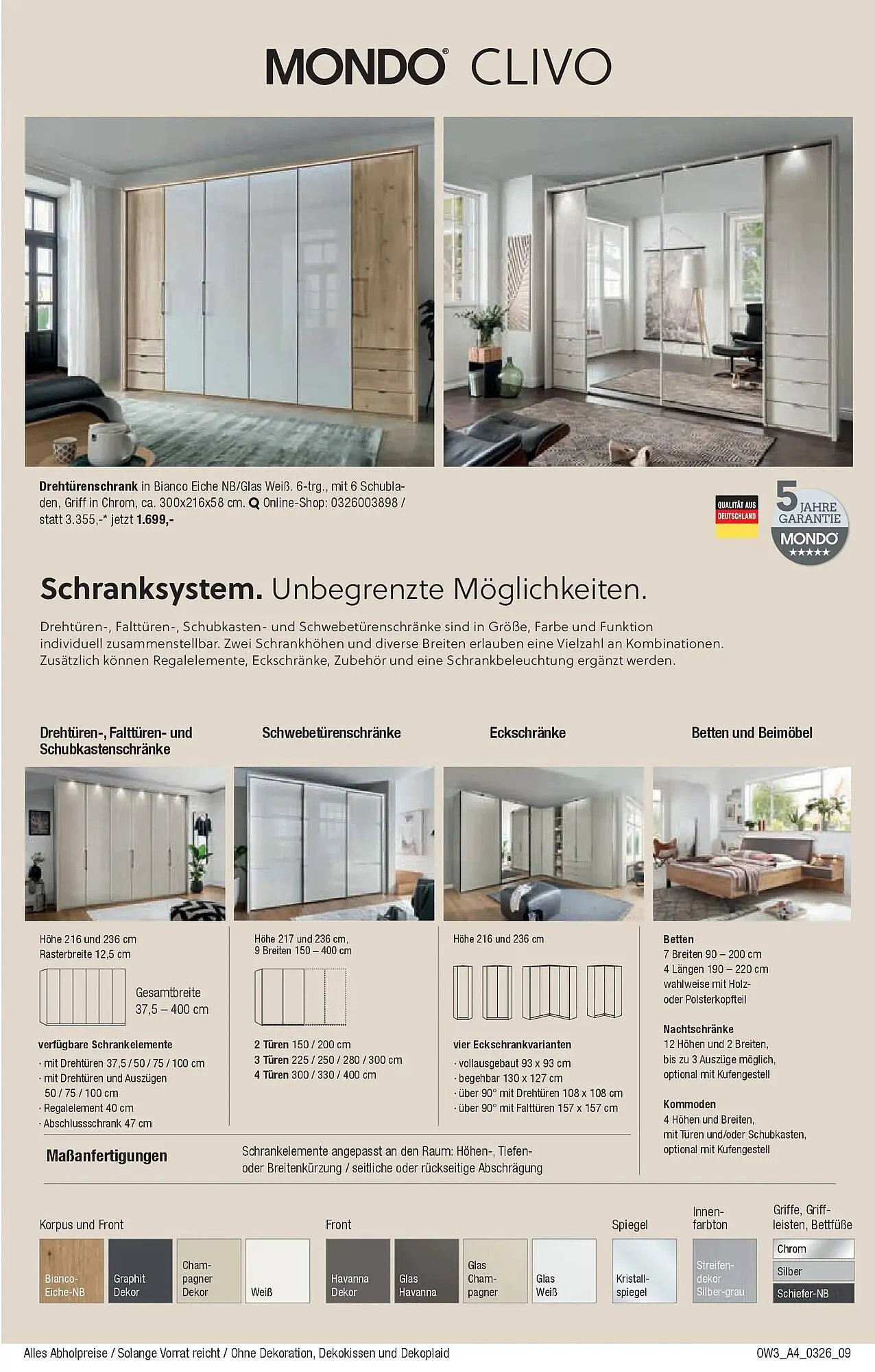 Opti Wohnwelt Prospekt von 25. Februar bis 21. März 2026 - Prospekt seite 9