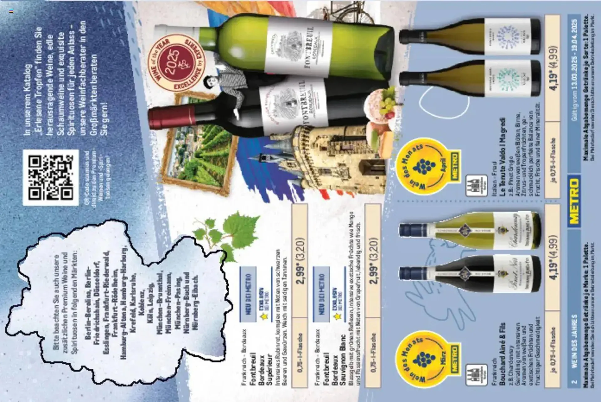 METRO Prospekt von 13. März bis 19. April 2025 - Prospekt seite 2