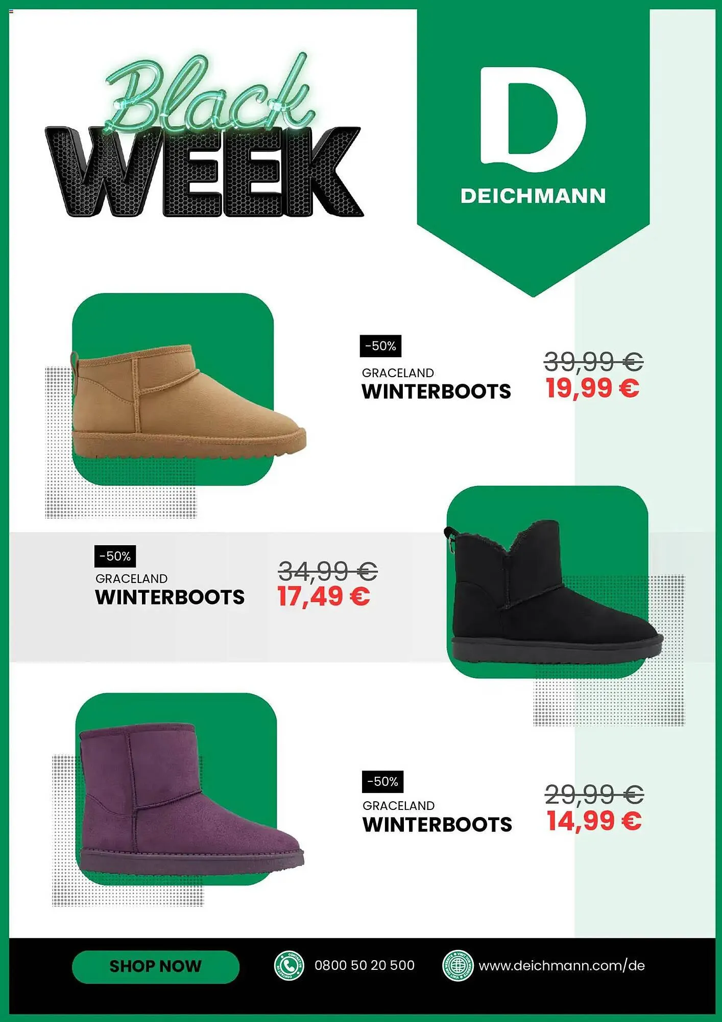 Deichmann Prospekt von 20. November bis 30. November 2025 - Prospekt seite 3