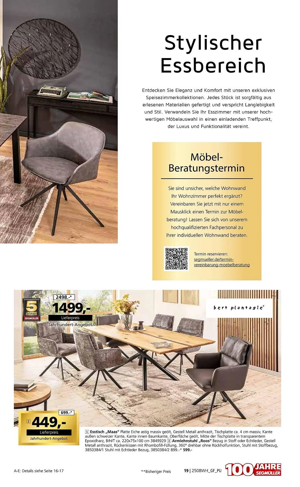 Segmüller Prospekt von 2. August bis 16. August 2025 - Prospekt seite 19