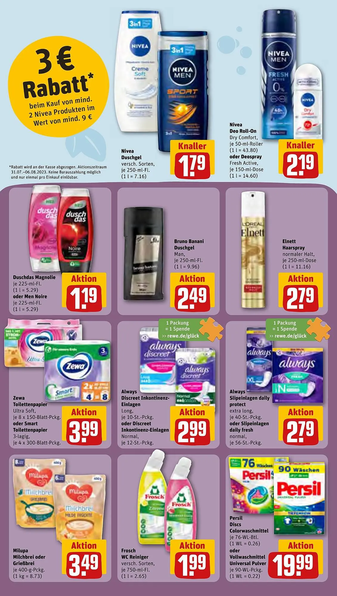 REWE tilbudsavis Gyldig indtil 31. juli - 5. august 2023 - tilbudsavis side 18