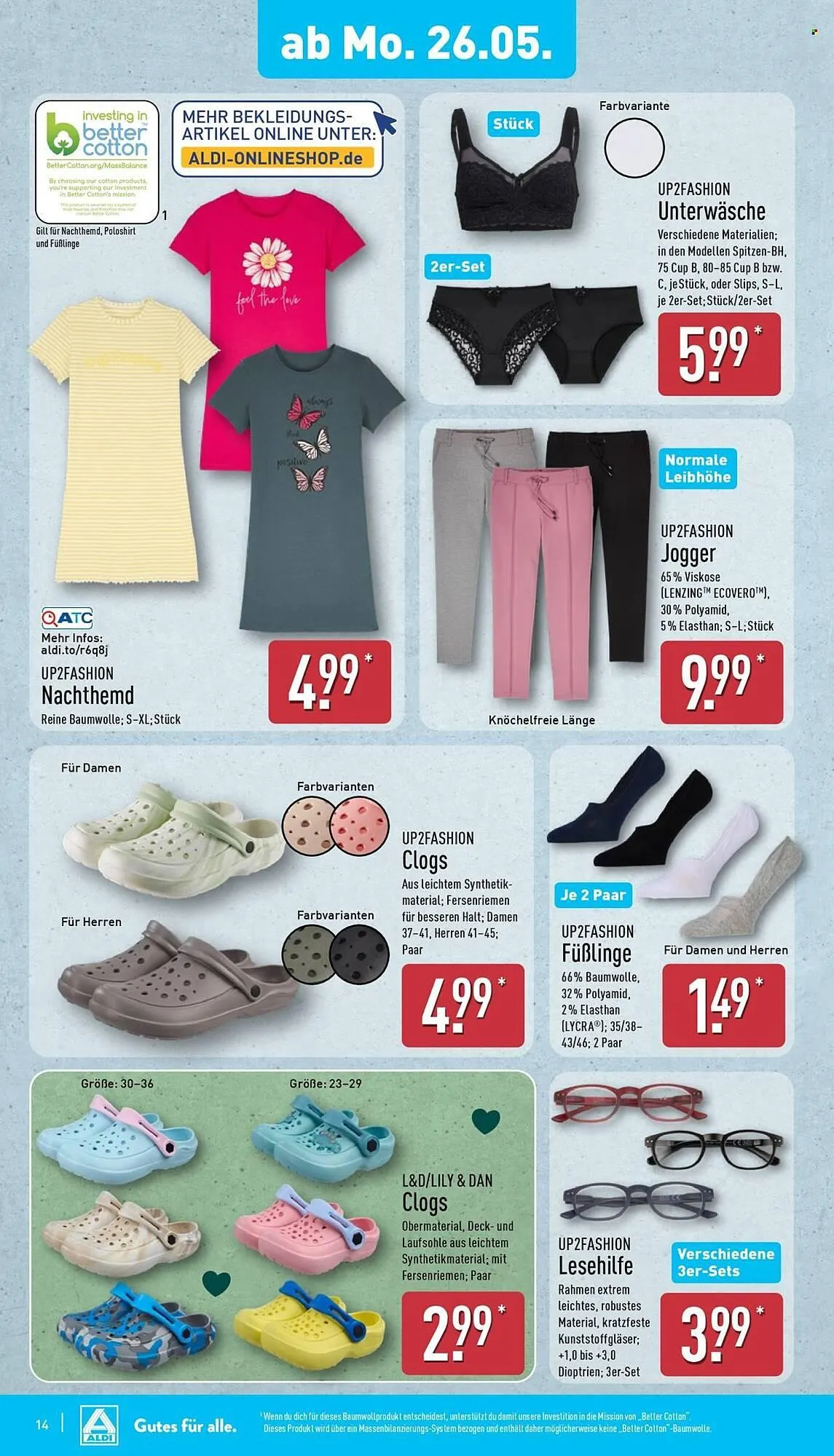 Aldi Nord Prospekt von 26. Mai bis 31. Mai 2025 - Prospekt seite 14