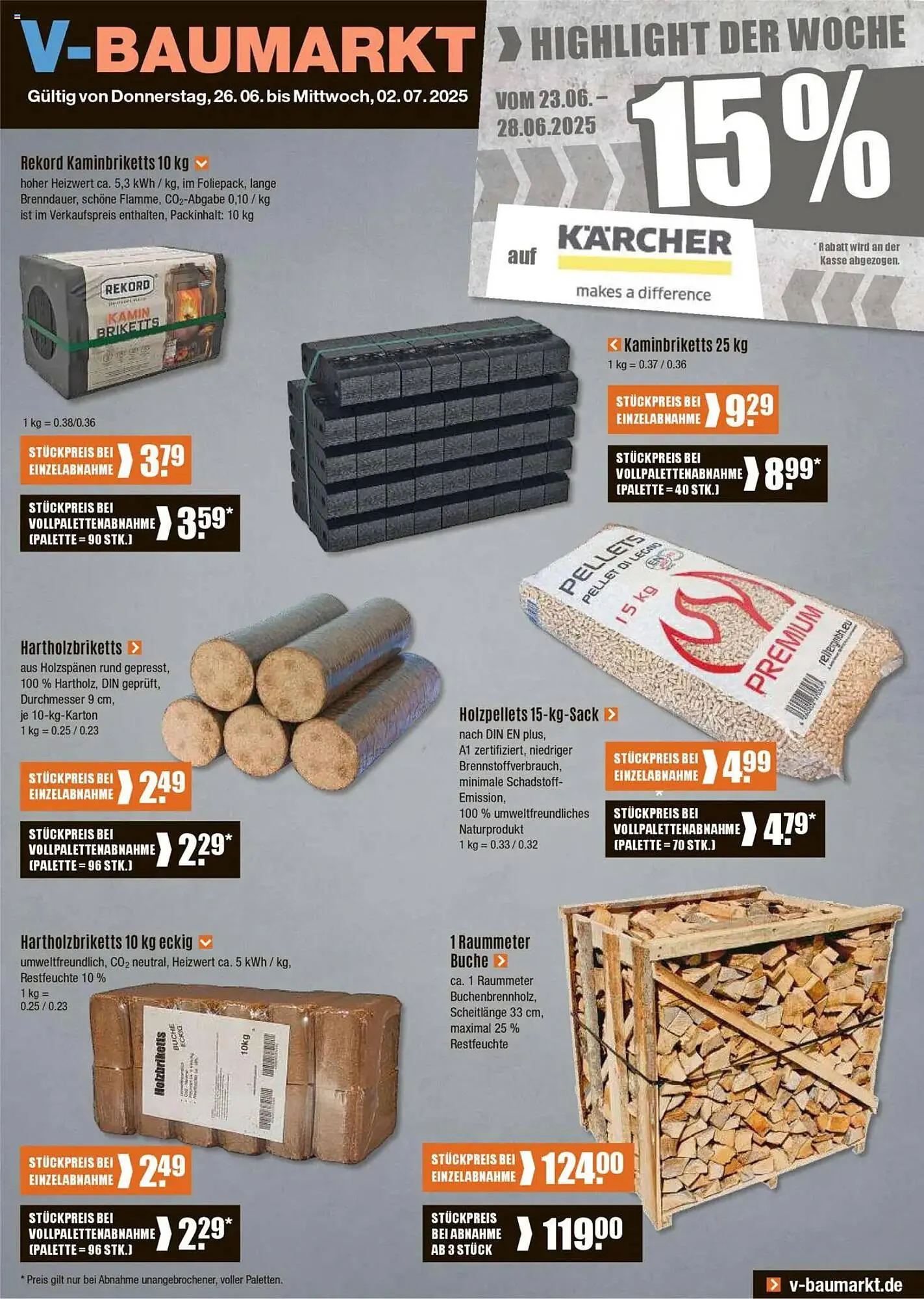 V Baumarkt Prospekt - 1