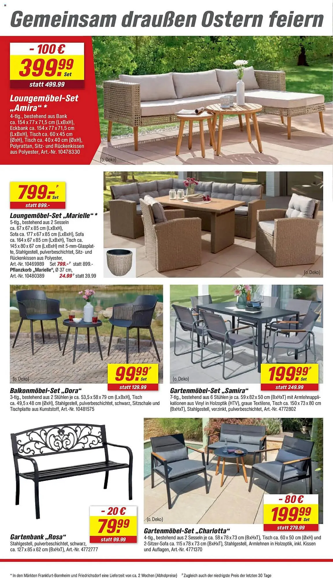 Toom Baumarkt Prospekt von 28. März bis 3. April 2026 - Prospekt seite 6