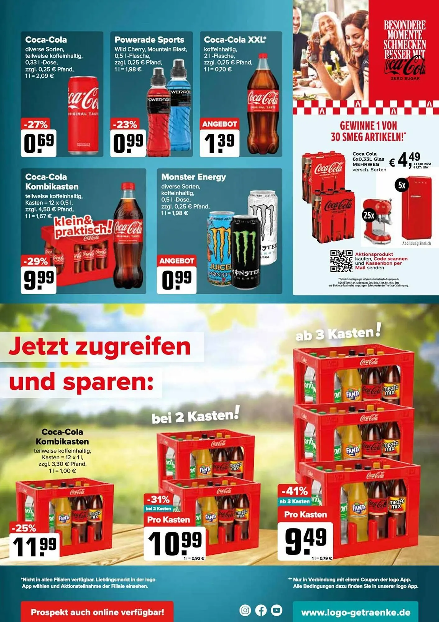 Logo Getränkemarkt Prospekt von 14. April bis 19. April 2025 - Prospekt seite 5