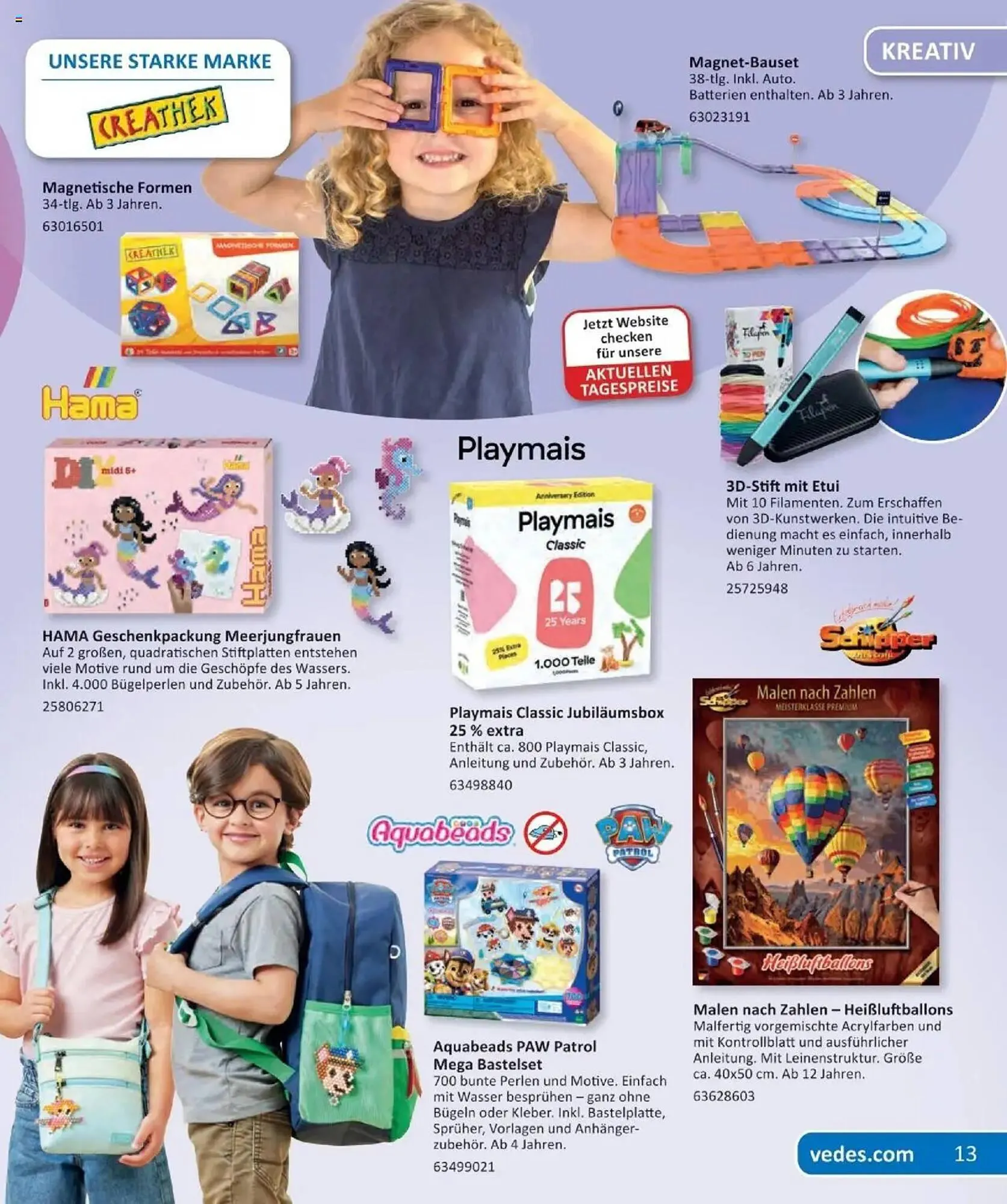 Vedes Prospekt von 18. September bis 24. Dezember 2025 - Prospekt seite 13