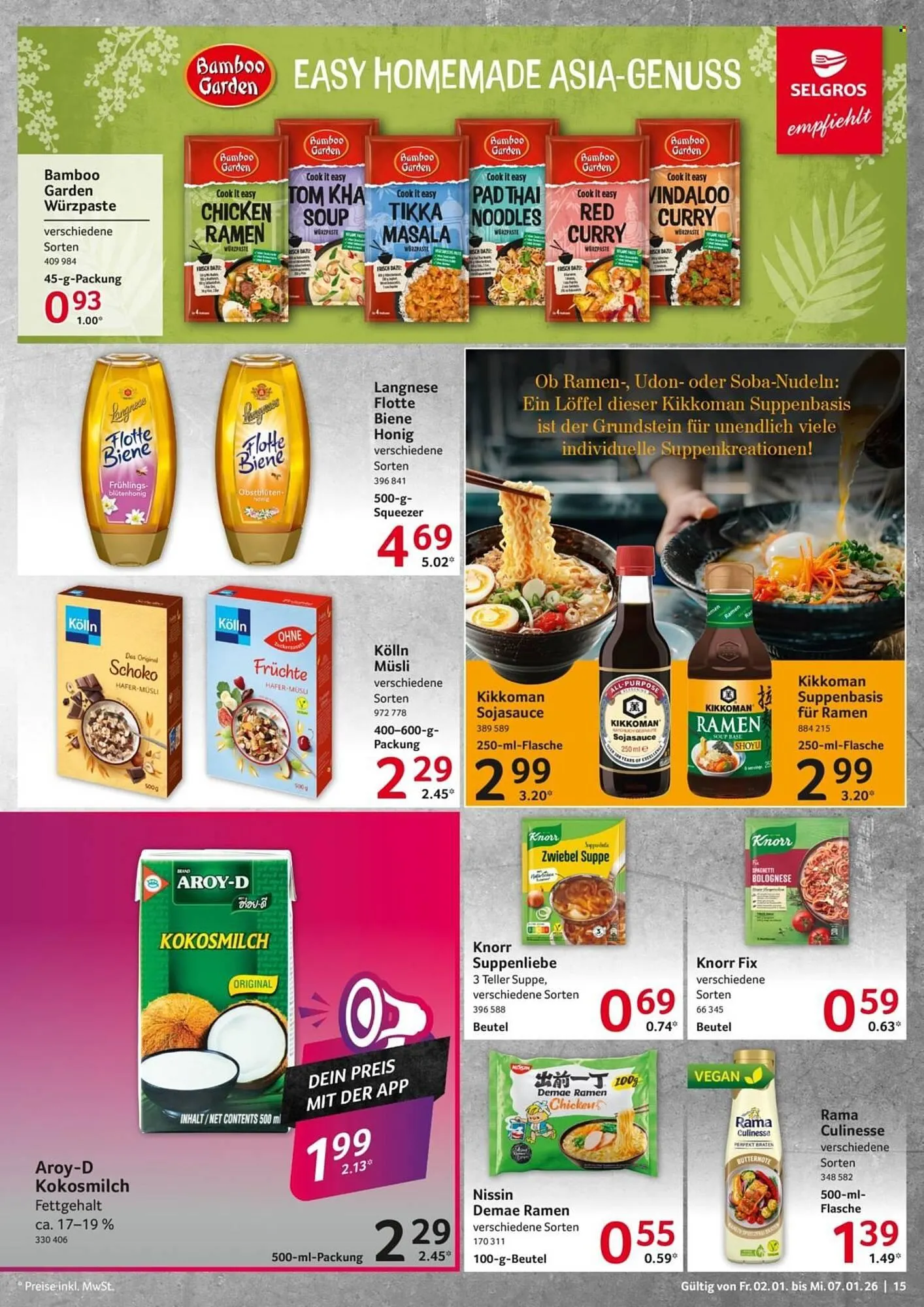 Selgros Prospekt von 2. Januar bis 7. Januar 2026 - Prospekt seite 15