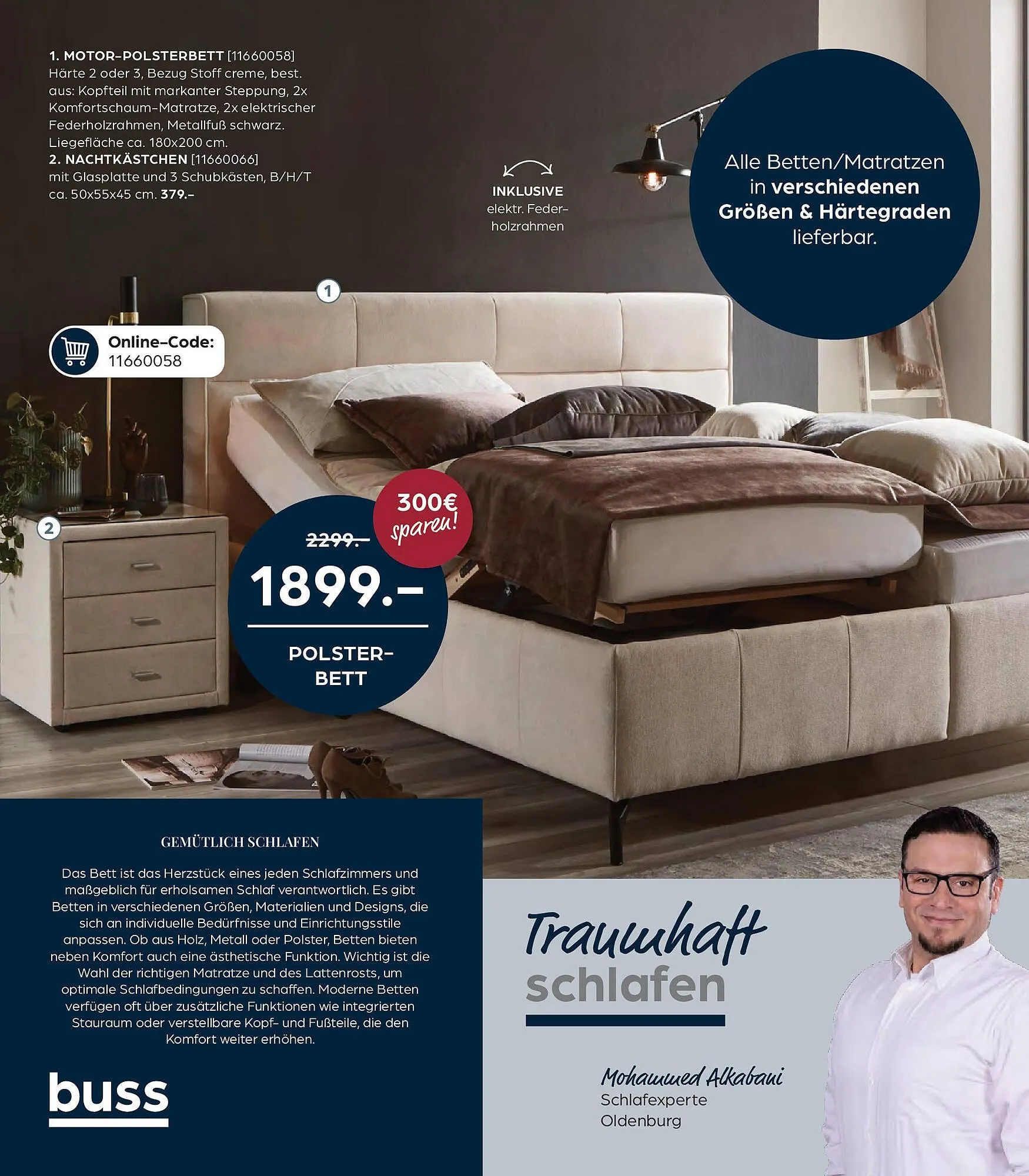 Möbel Buss Prospekt von 3. April bis 14. April 2025 - Prospekt seite 26
