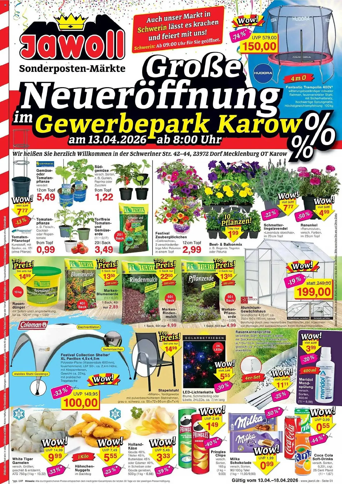 Jawoll Prospekt von 13. April bis 18. April 2026 - Prospekt seite 1