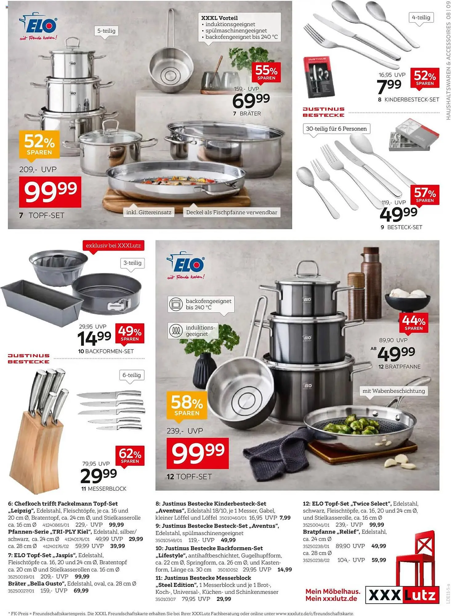 XXXLutz Prospekt von 16. November bis 30. November 2025 - Prospekt seite 9