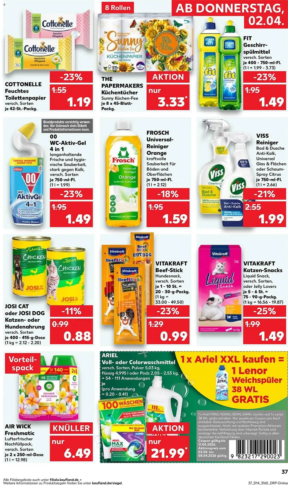 Kaufland Prospekt von 2. April bis 8. April 2026 - Prospekt seite 37