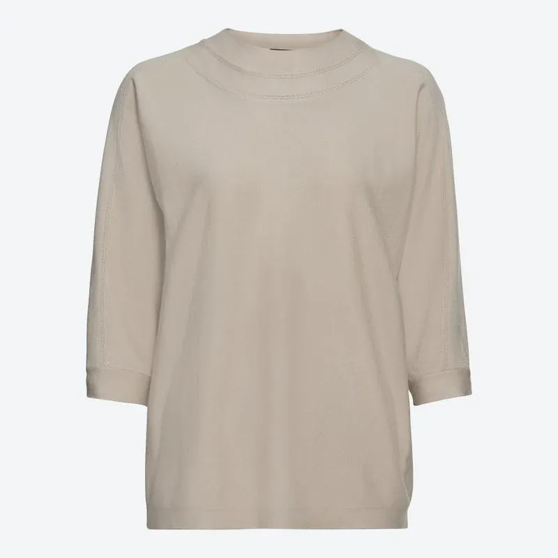 Damen-Pullover mit Kragendetails