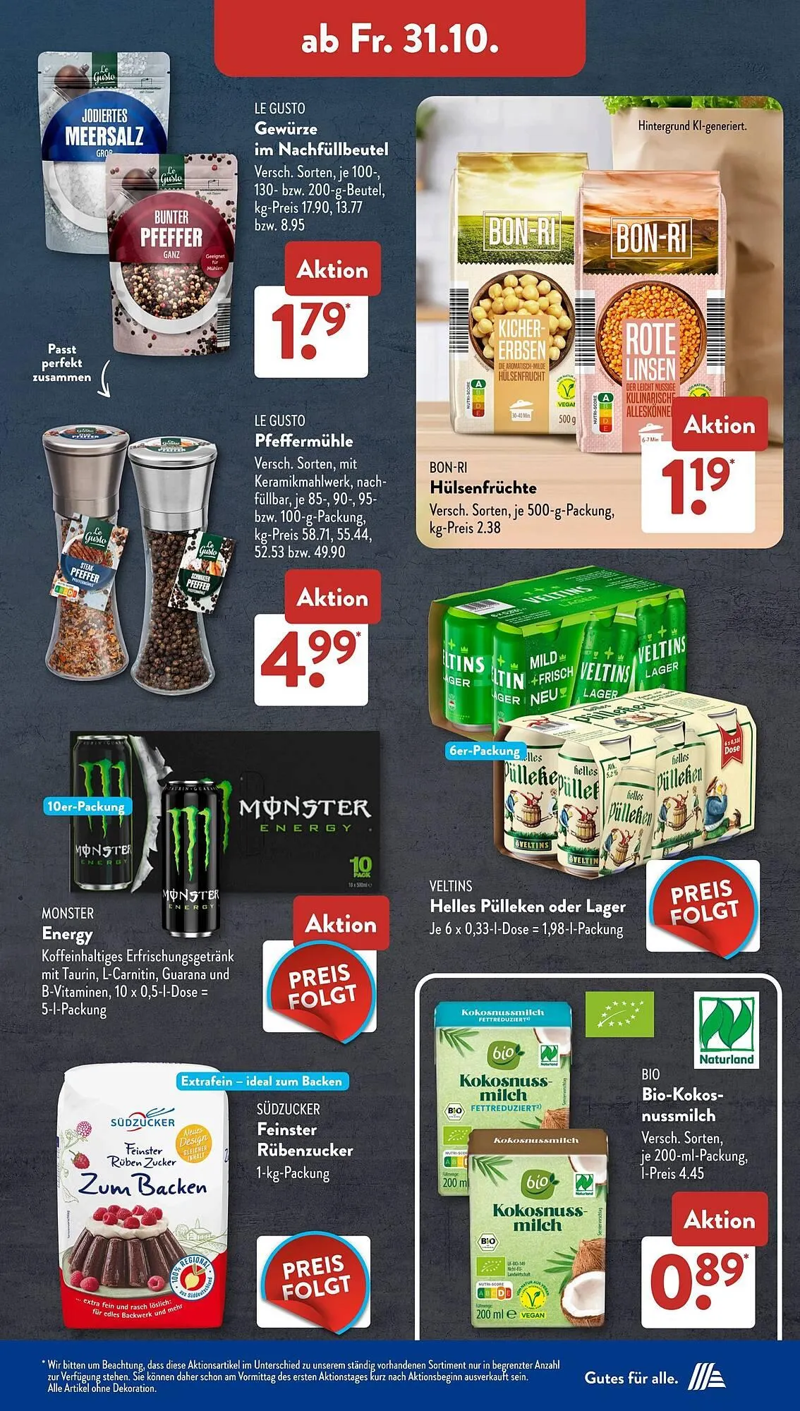 Aldi Süd Prospekt von 27. Oktober bis 2. November 2025 - Prospekt seite 17