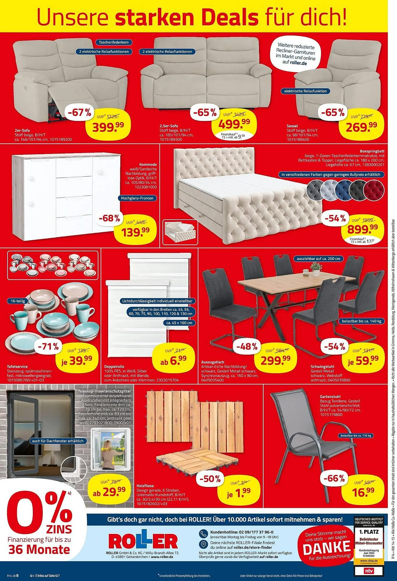 ROLLER Prospekt von 29. März bis 11. April 2026 - Prospekt seite 18