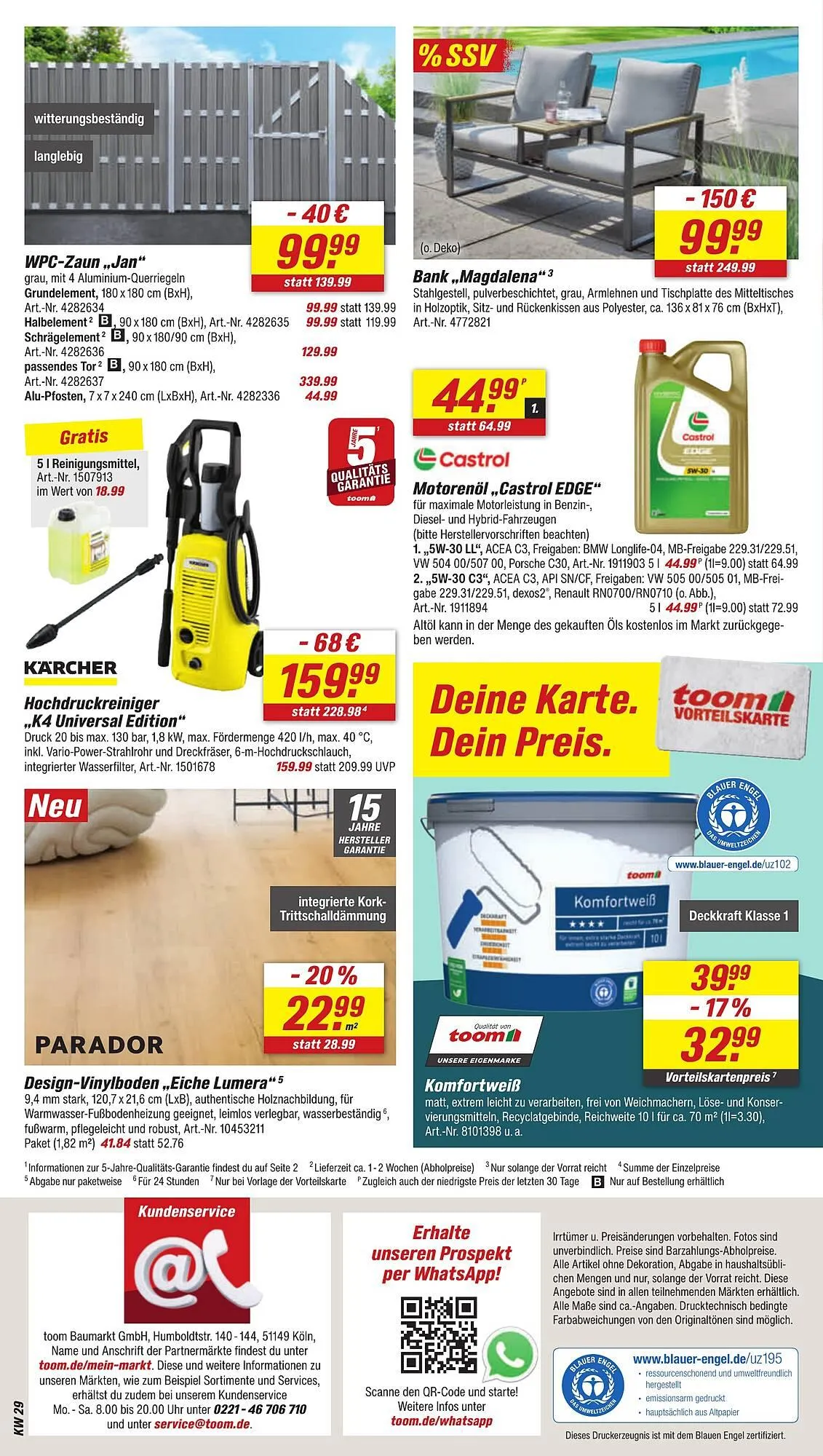 toom Baumarkt Prospekt von 12. Juli bis 18. Juli 2025 - Prospekt seite 16