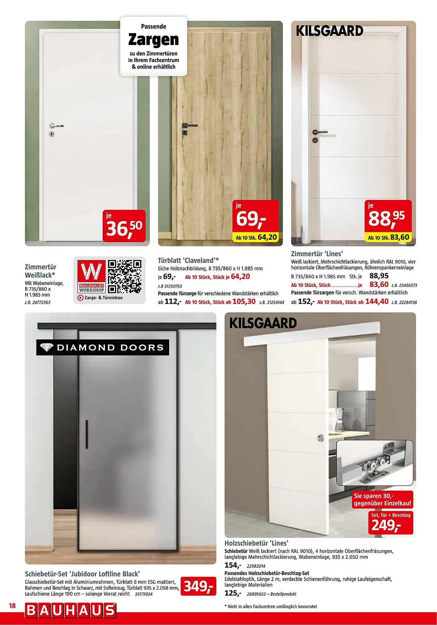 Bauhaus Prospekt von 1. November bis 29. November 2025 - Prospekt seite 18