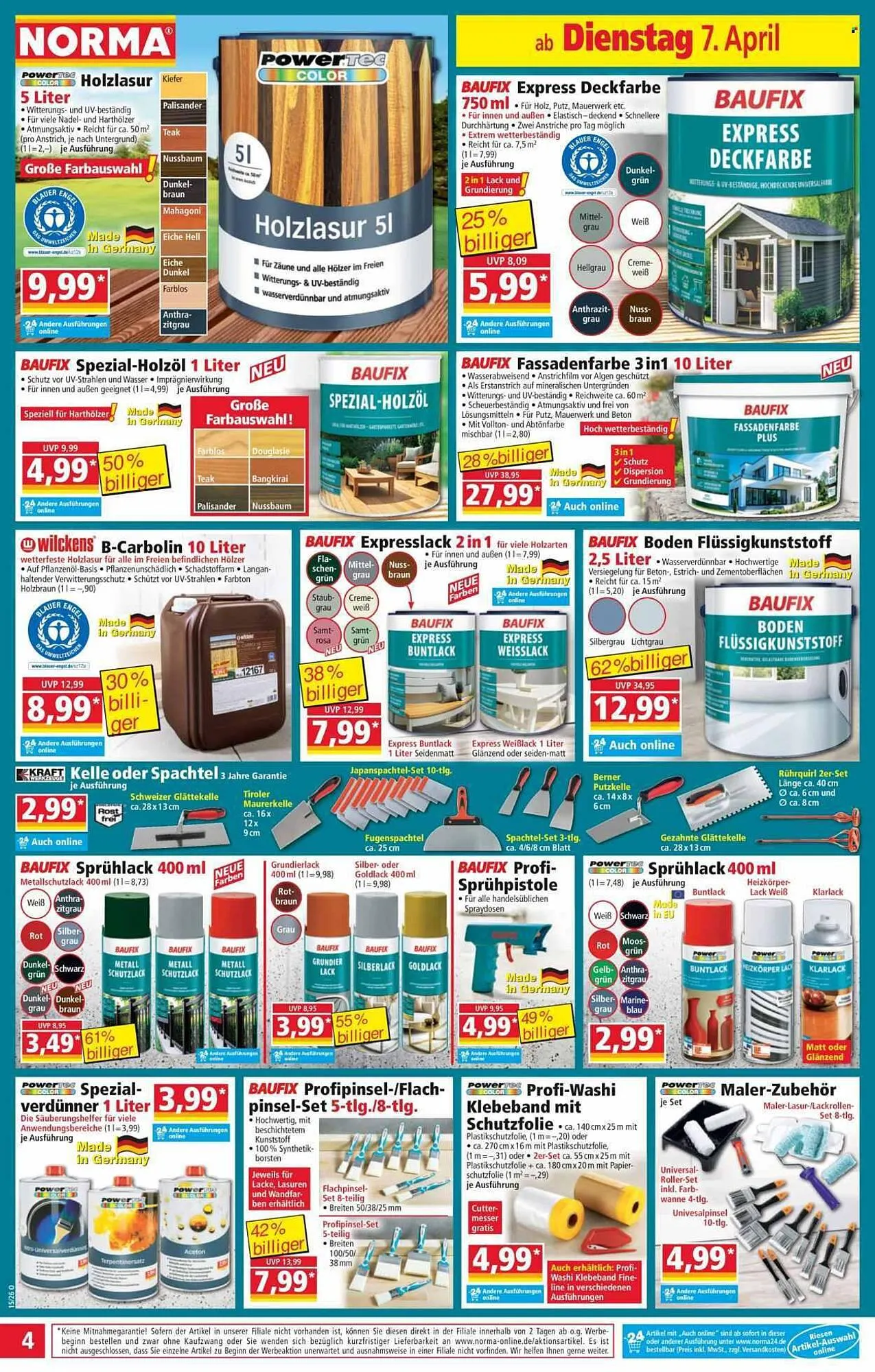 Norma Prospekt von 7. April bis 12. April 2026 - Prospekt seite 4