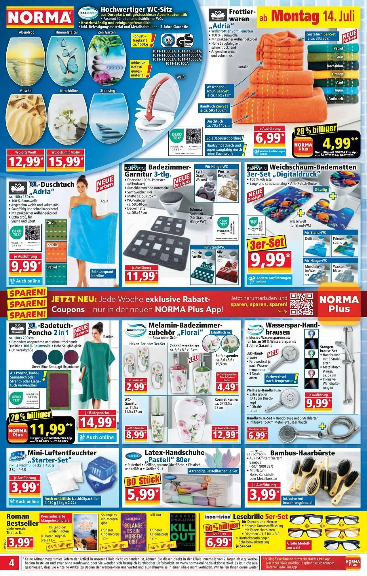 Norma Prospekt von 14. Juli bis 20. Juli 2025 - Prospekt seite 4
