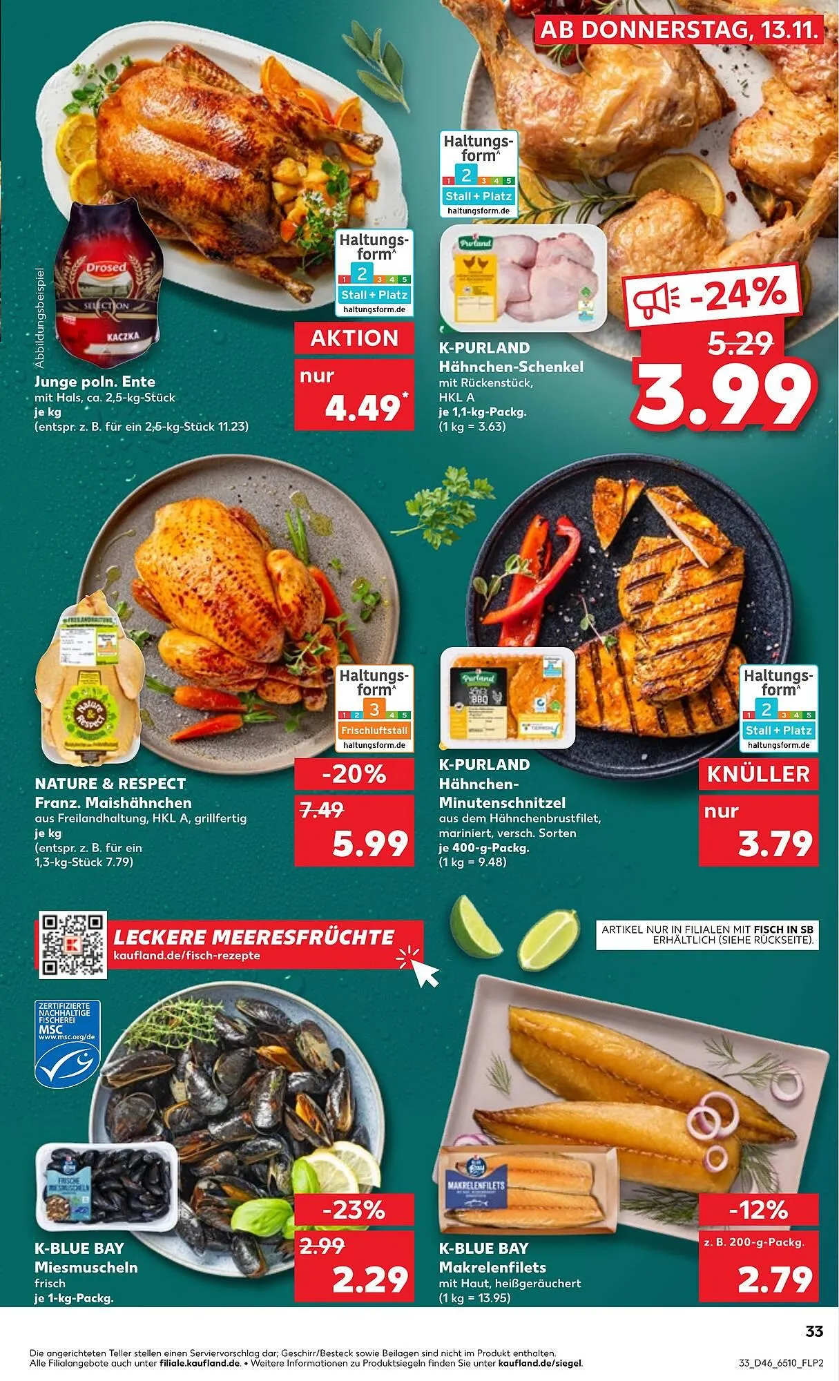 Kaufland Prospekt von 13. November bis 19. November 2025 - Prospekt seite 33