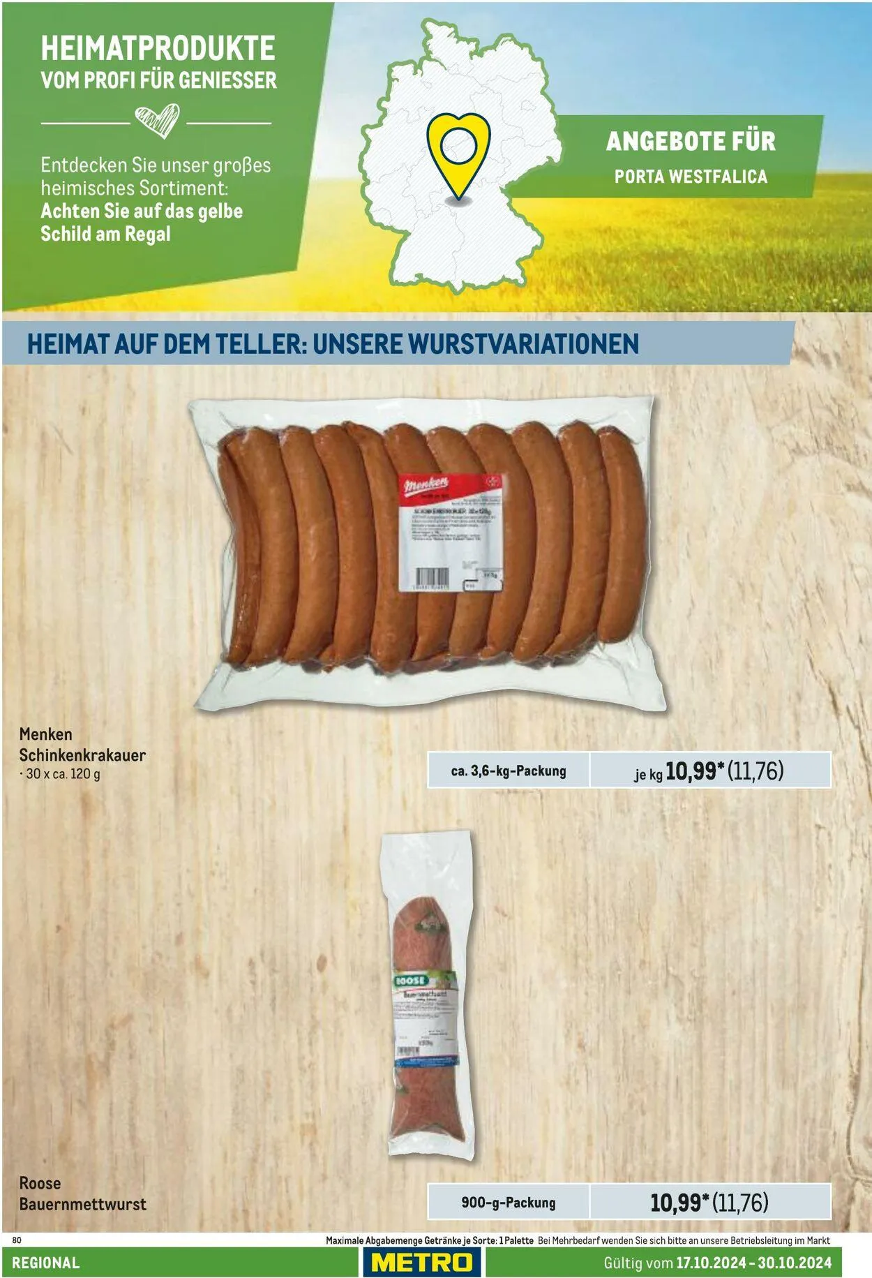 Metro Aktueller Prospekt von 10. Juli bis 24. Juli 2025 - Prospekt seite 44