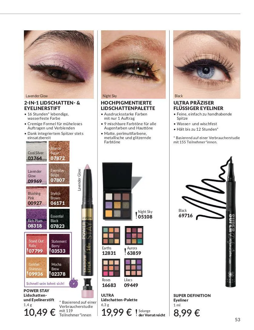 Avon Aktueller Prospekt von 9. Juli bis 23. Juli 2025 - Prospekt seite 53