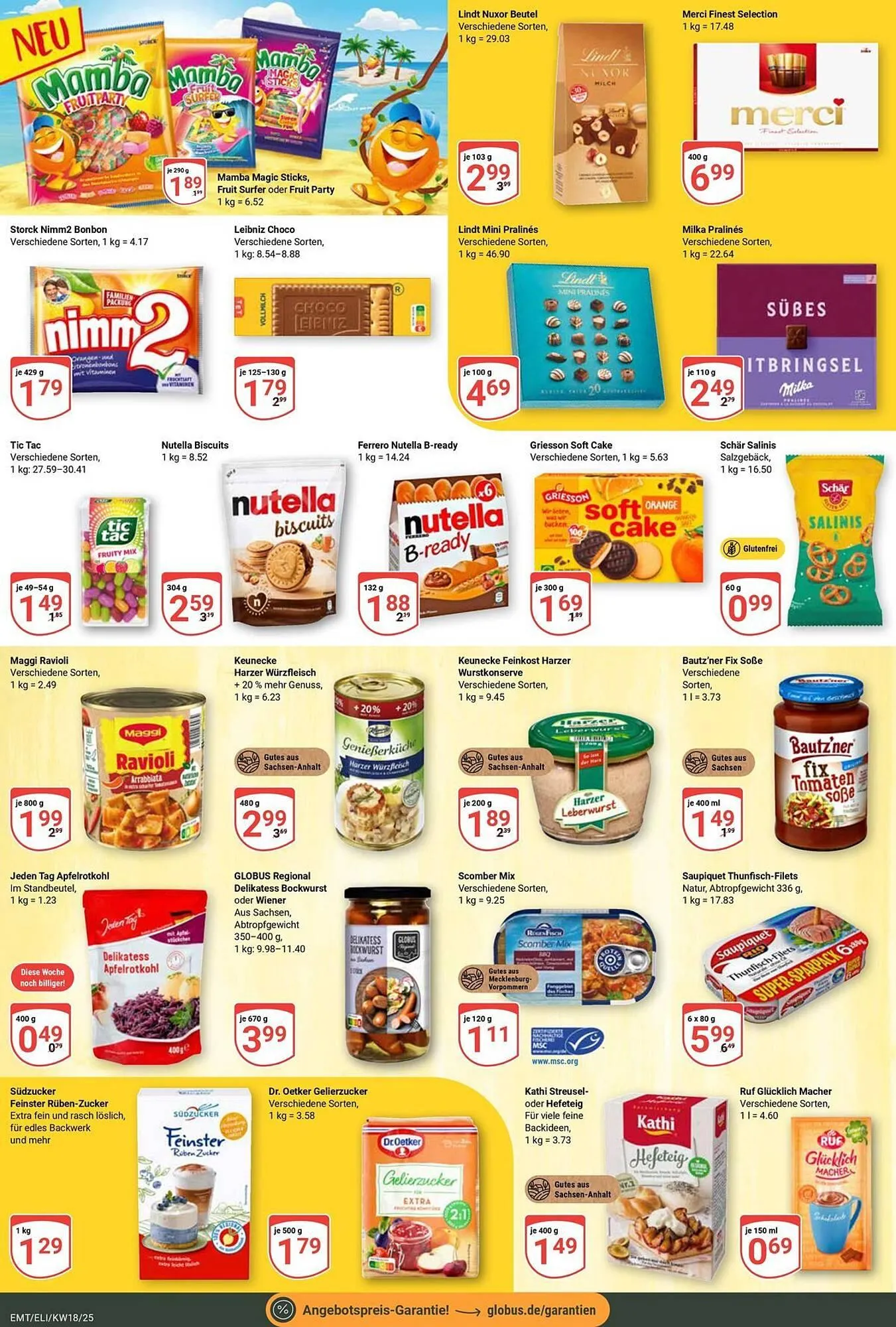 Globus Prospekt von 28. April bis 3. Mai 2025 - Prospekt seite 19