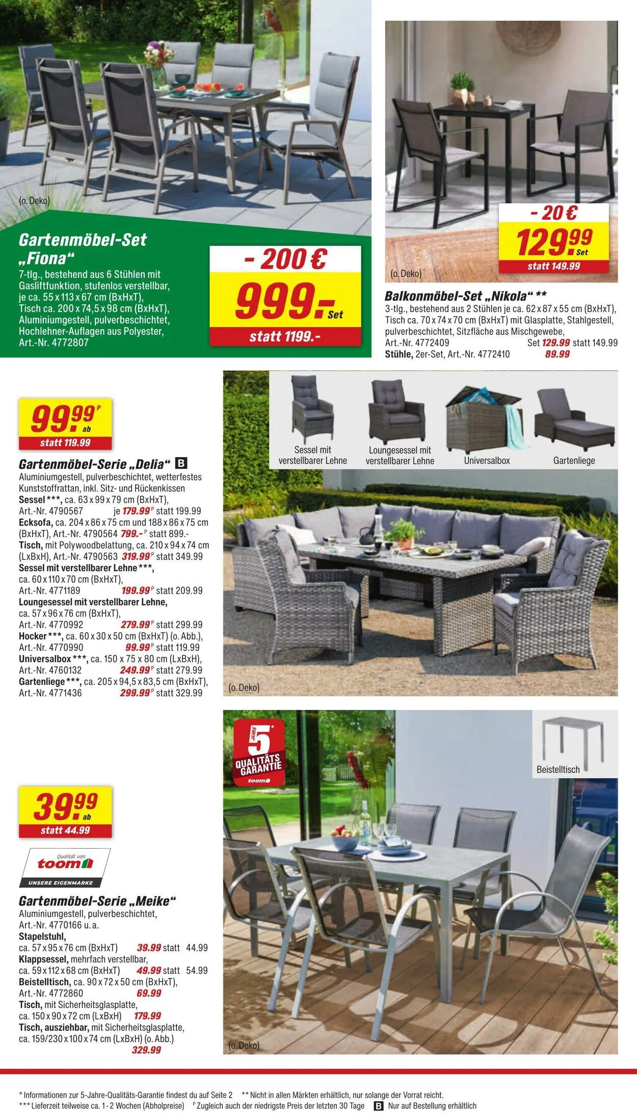 toom Baumarkt Aktueller Prospekt von 26. Mai bis 9. Juni 2025 - Prospekt seite 6