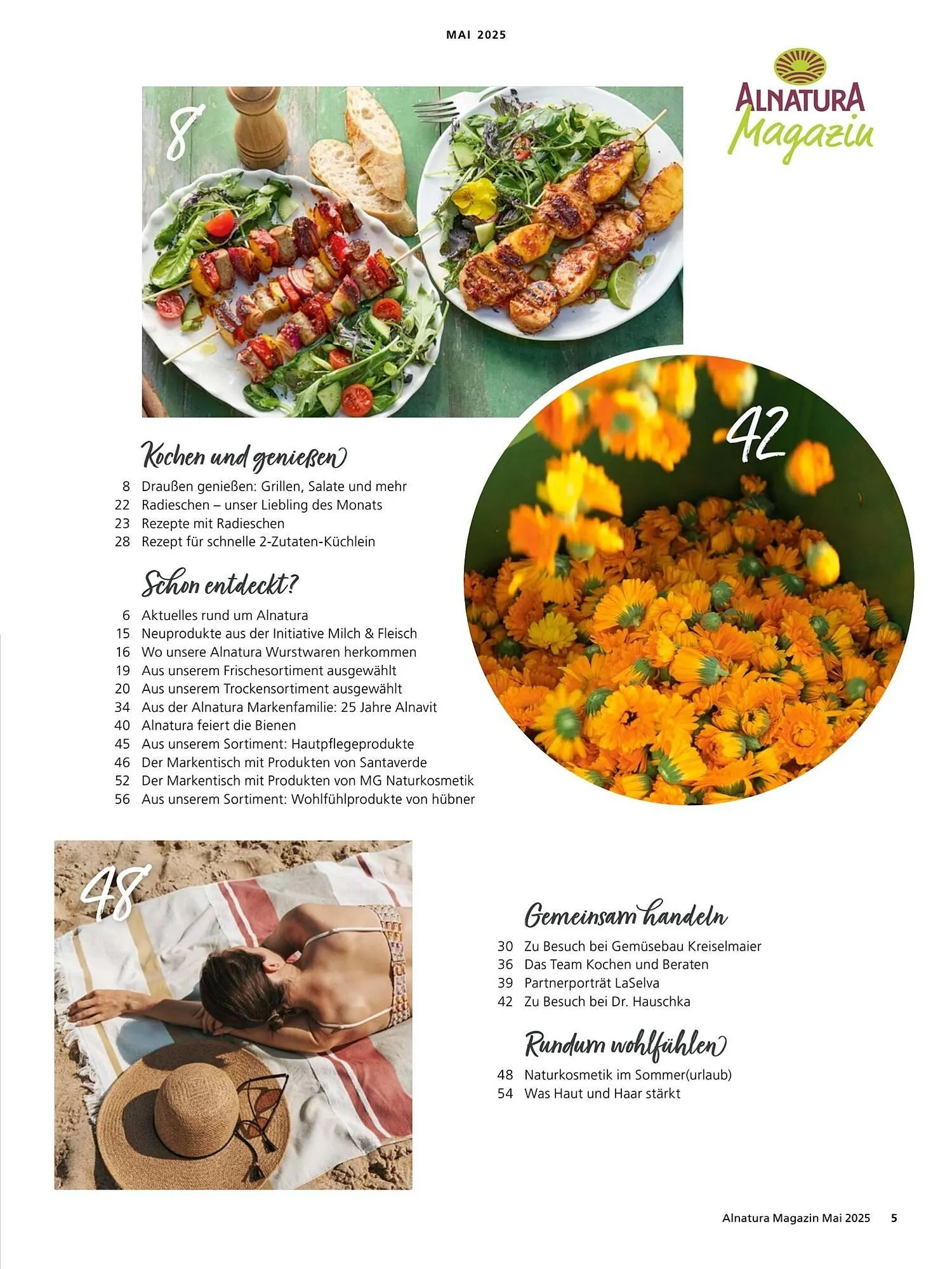Alnatura Prospekt von 2. Mai bis 1. Juni 2025 - Prospekt seite 5